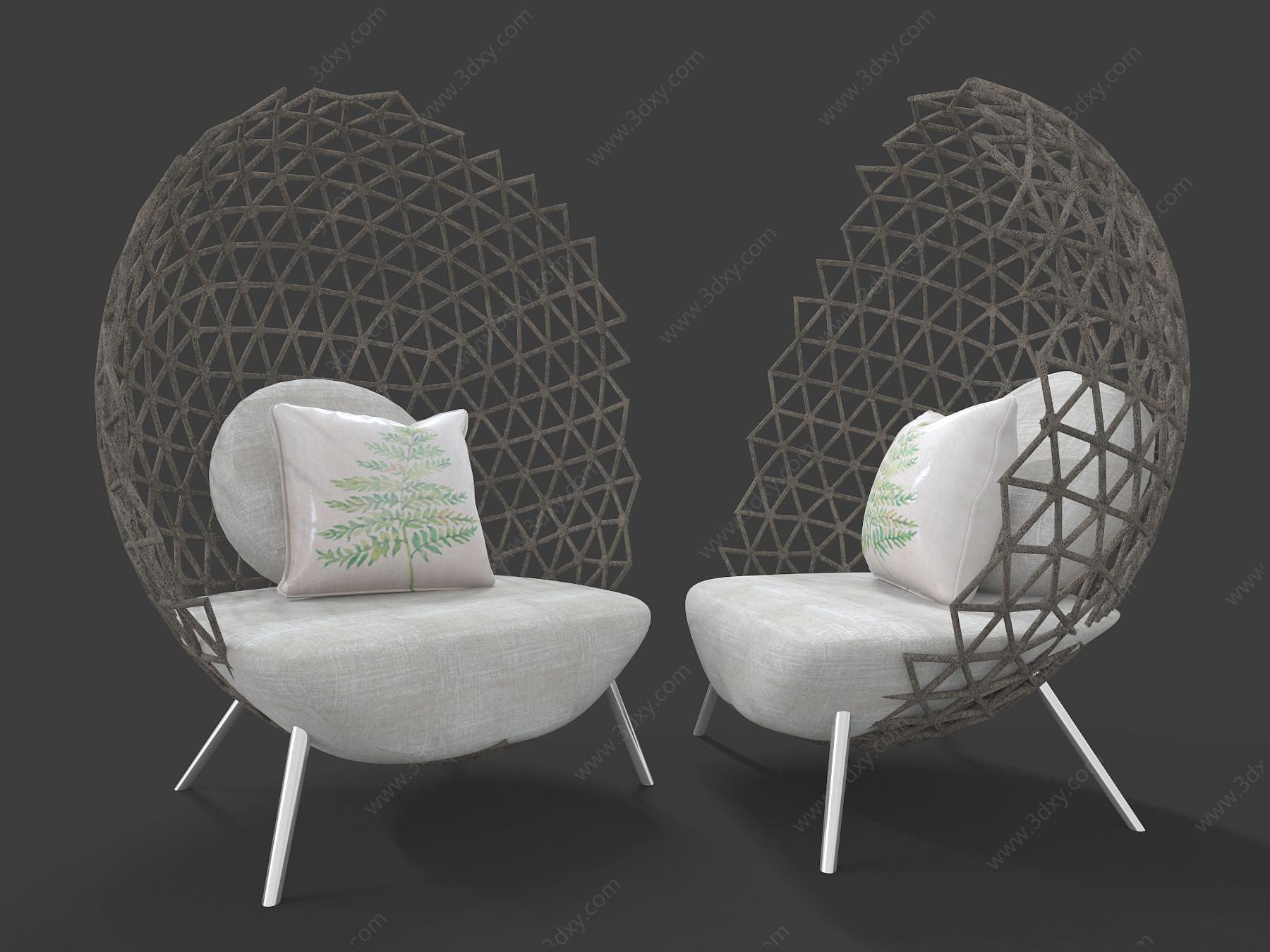 装饰沙发3D模型