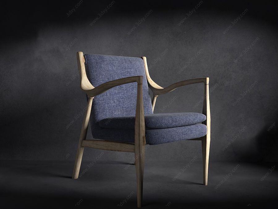现代椅子3D模型