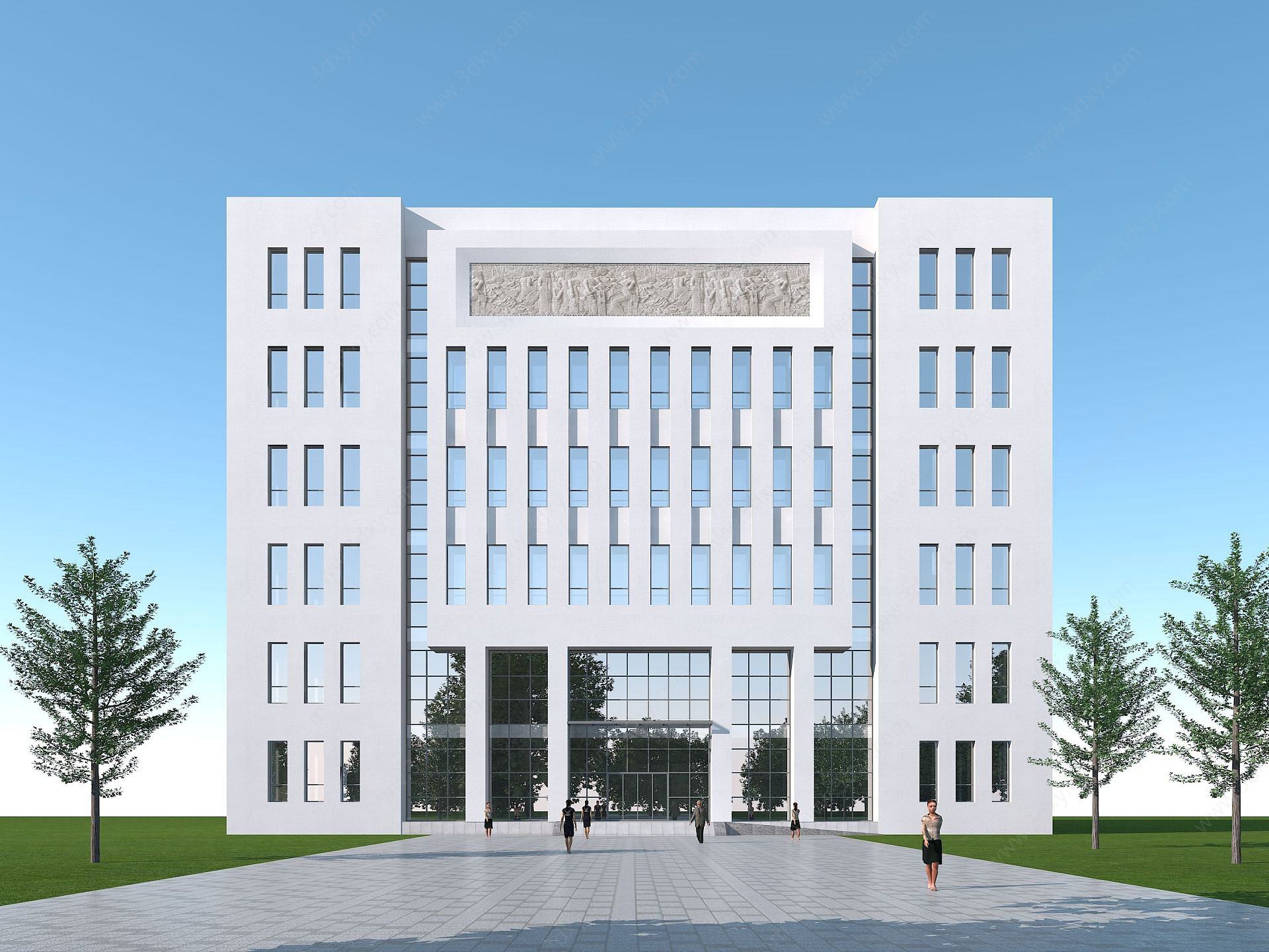 行政办公楼3D模型