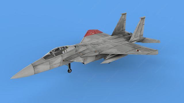F15战机3D模型