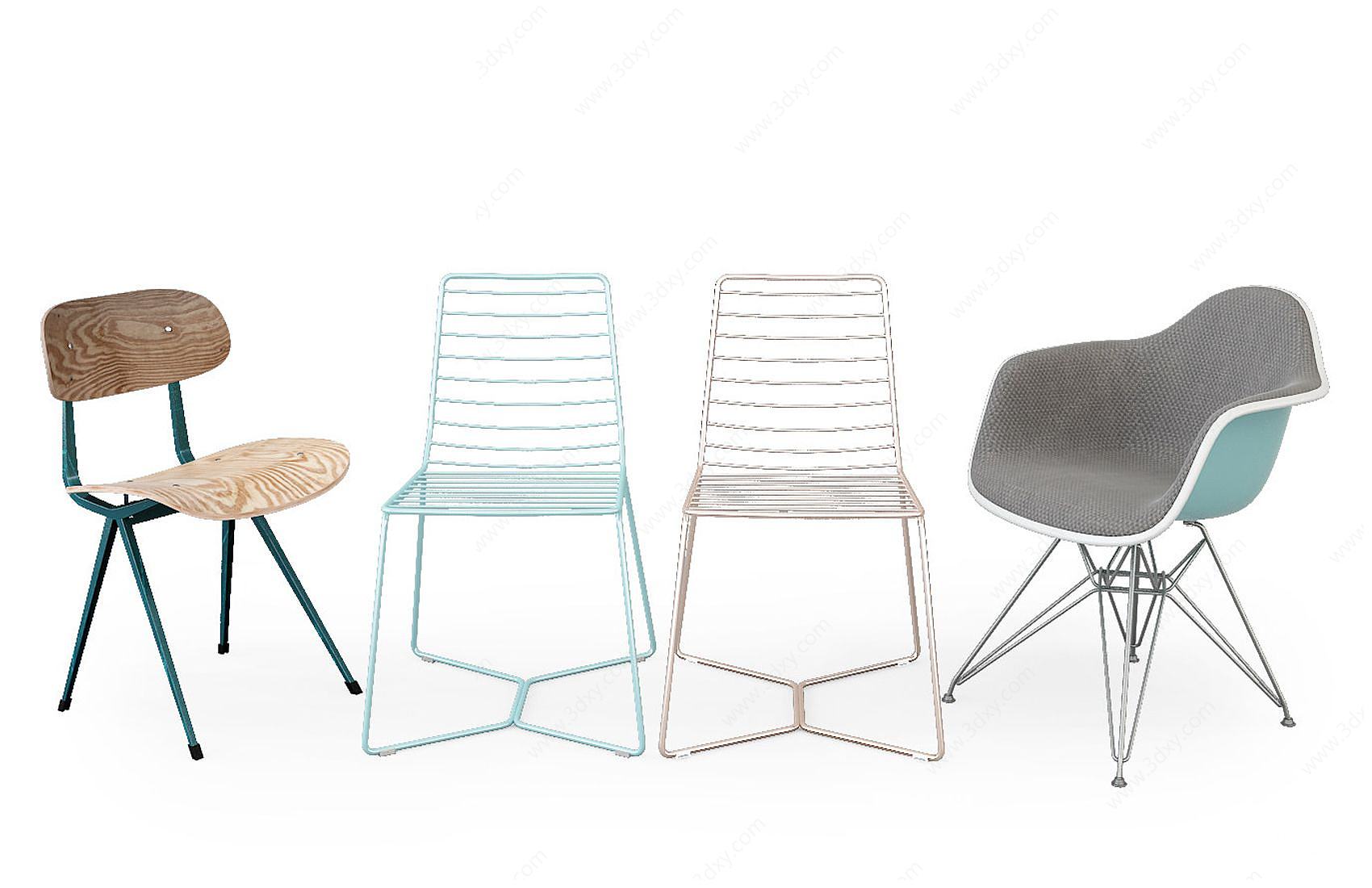 现代装饰休闲椅3D模型