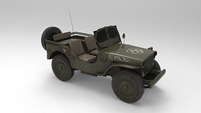 吉普车3D模型