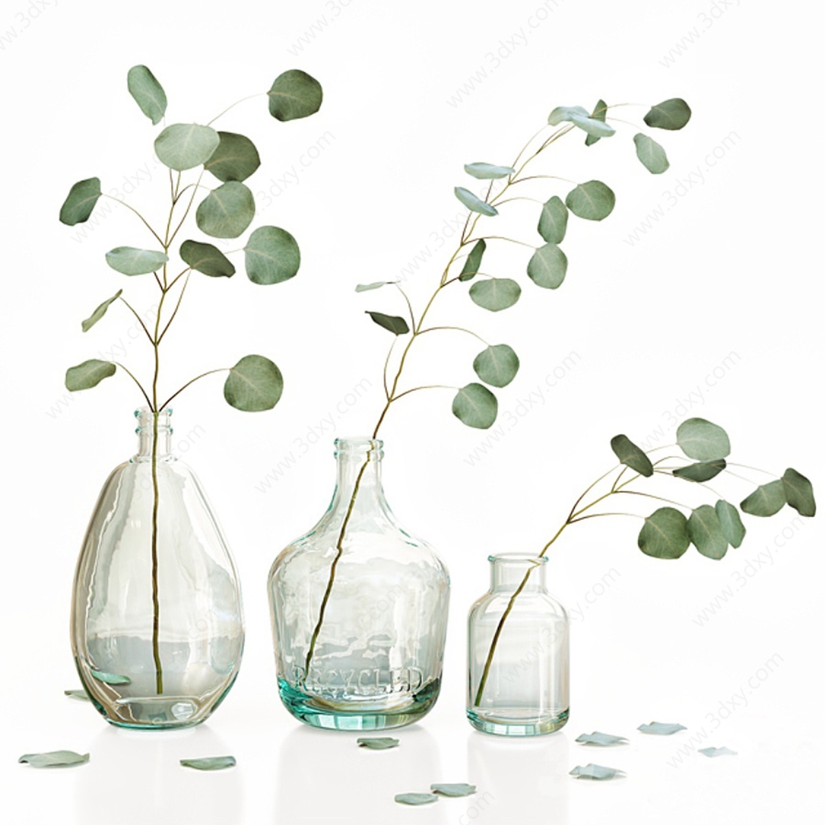 花瓶绿植3D模型