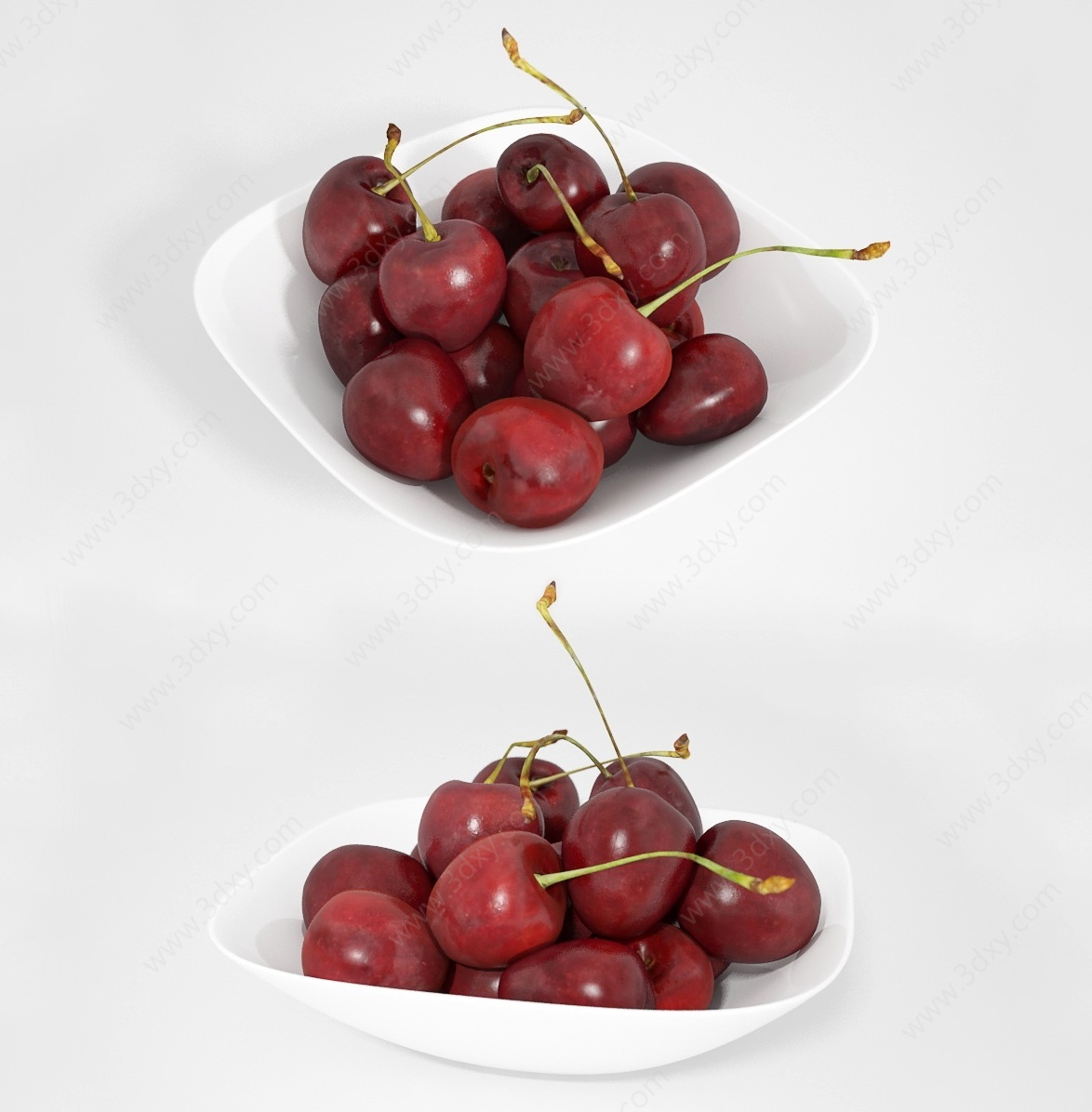 现代水果樱桃3D模型