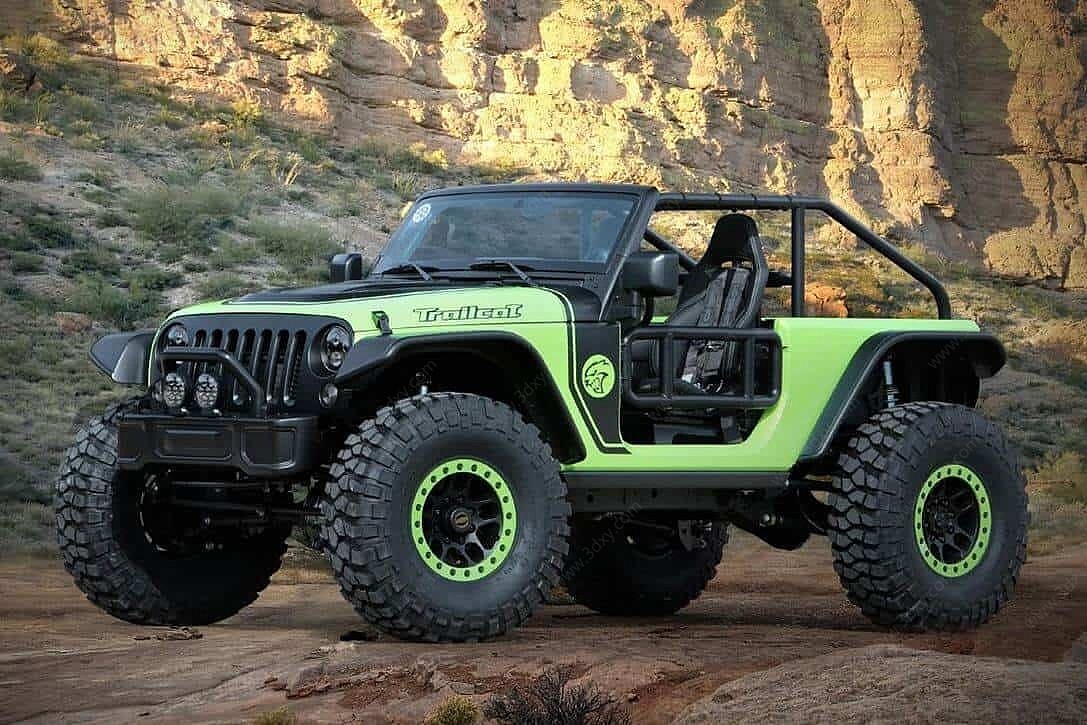 Jeep Trailcat概念车3D模型