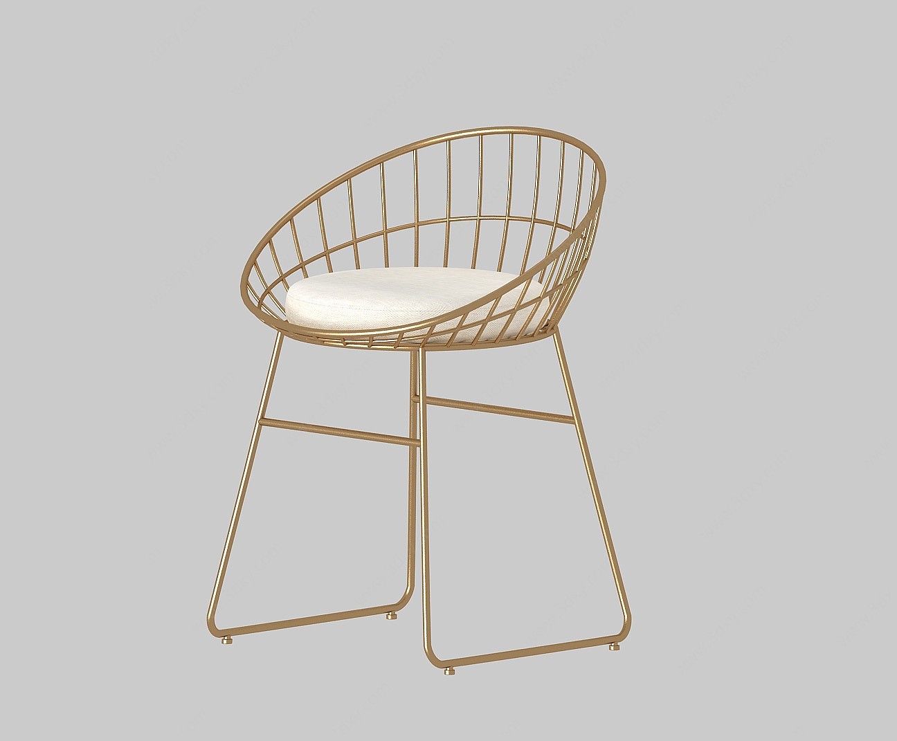 现代风格的椅子3D模型