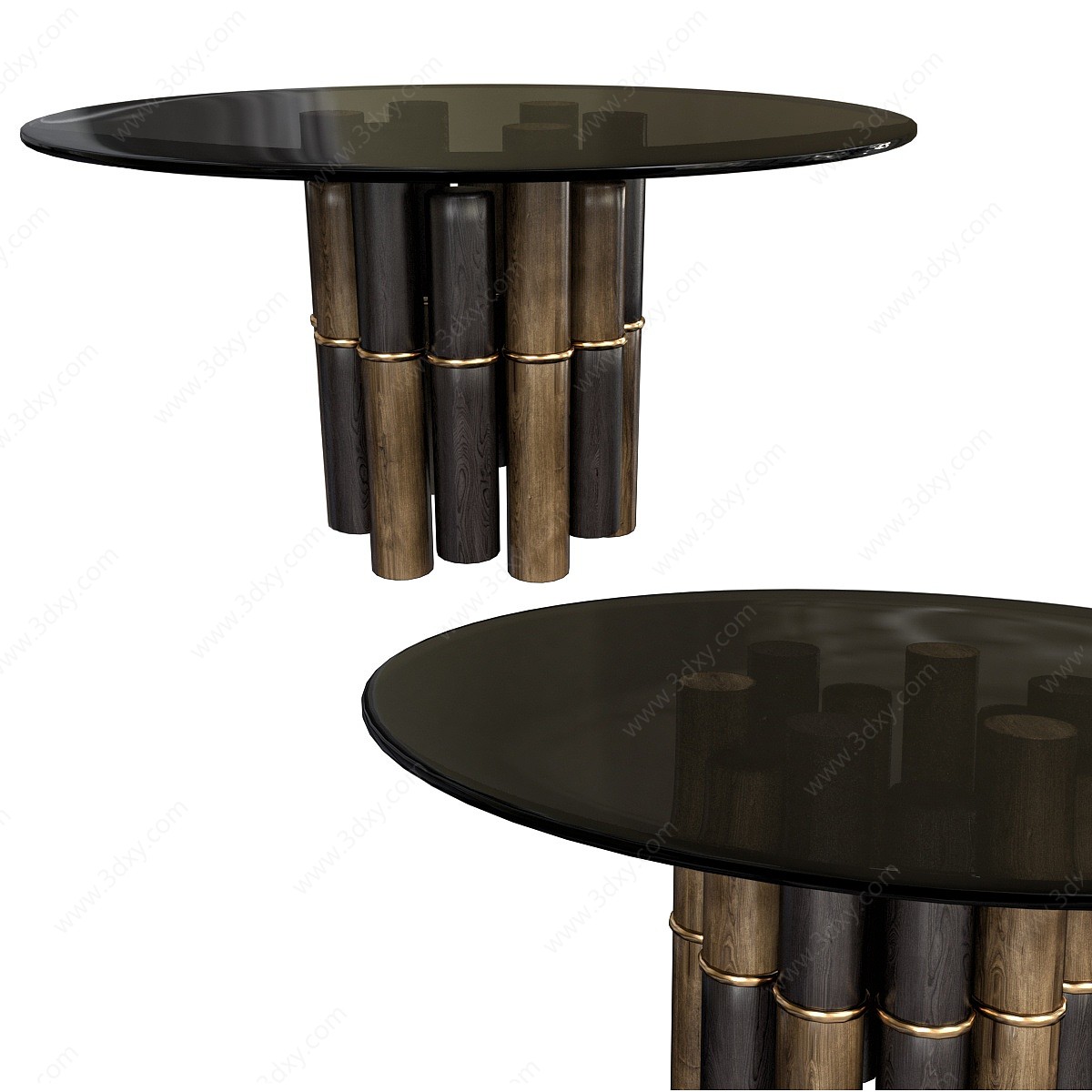 Porada轻奢餐桌3D模型