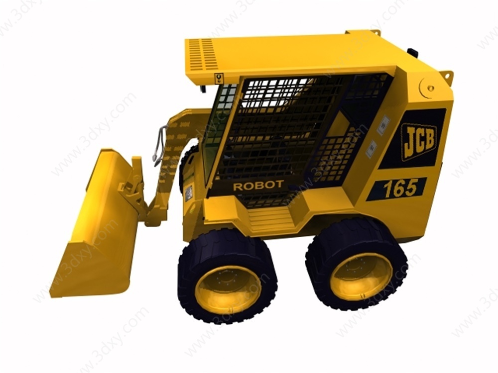 工程车铲车3D模型