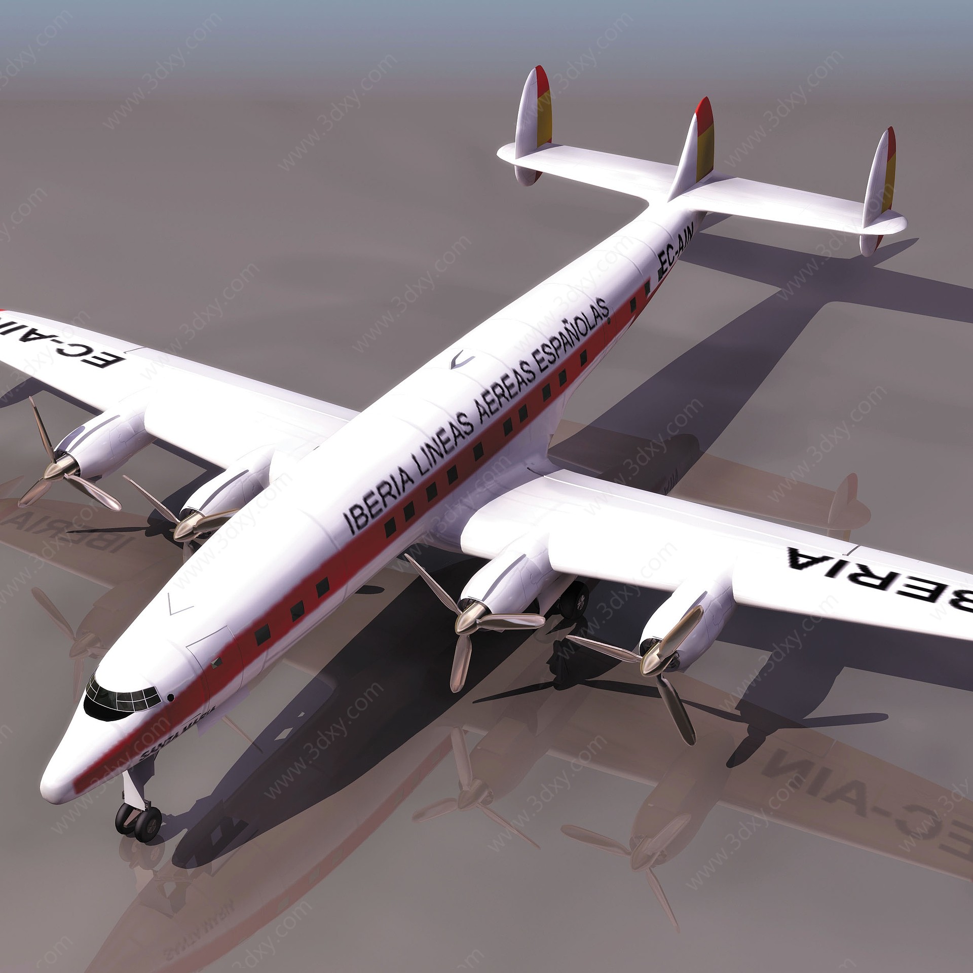CONSTELA小型客机3D模型