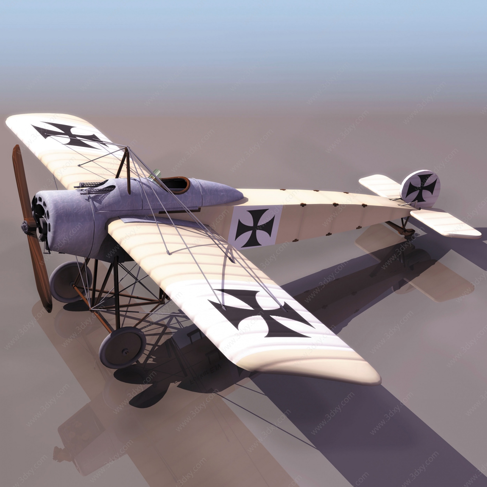 EINDKER一战飞机3D模型