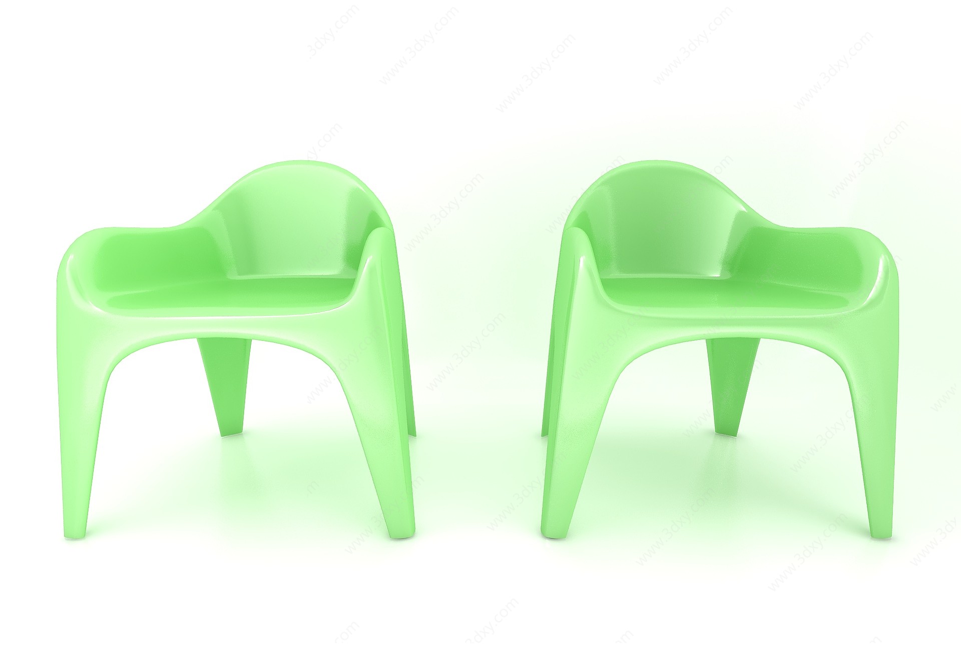 沙滩椅子3D模型