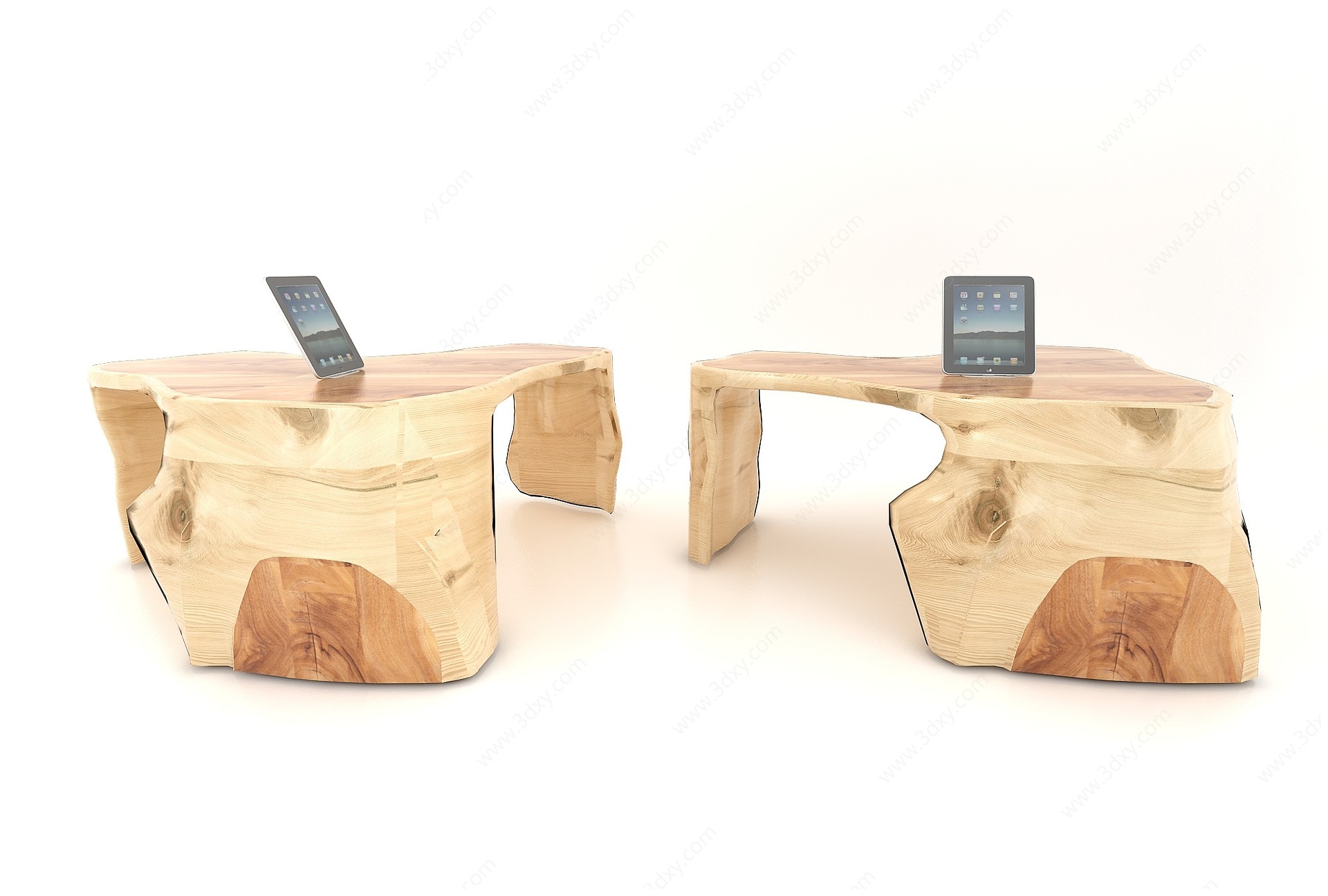 休闲桌3D模型