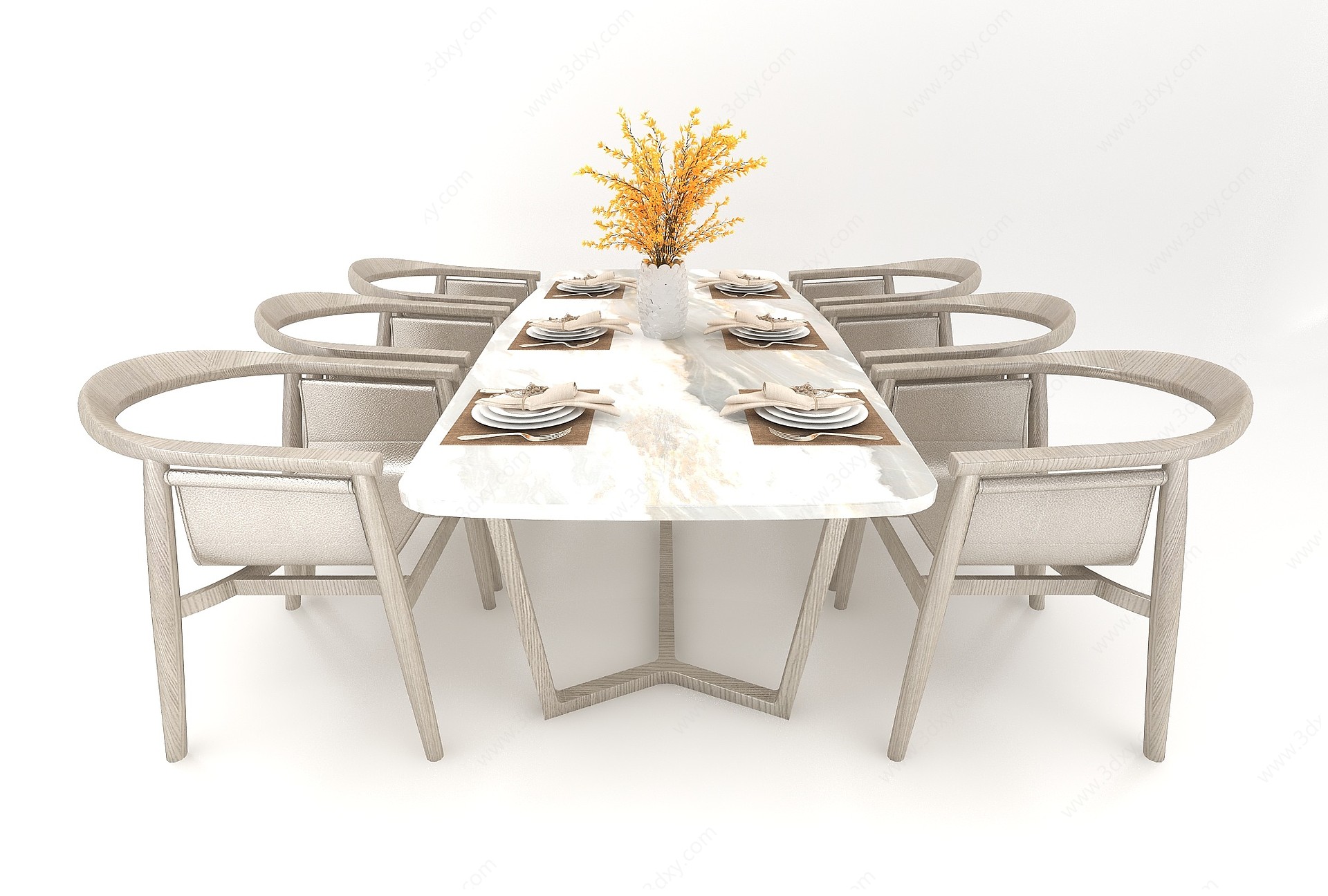 餐桌3D模型