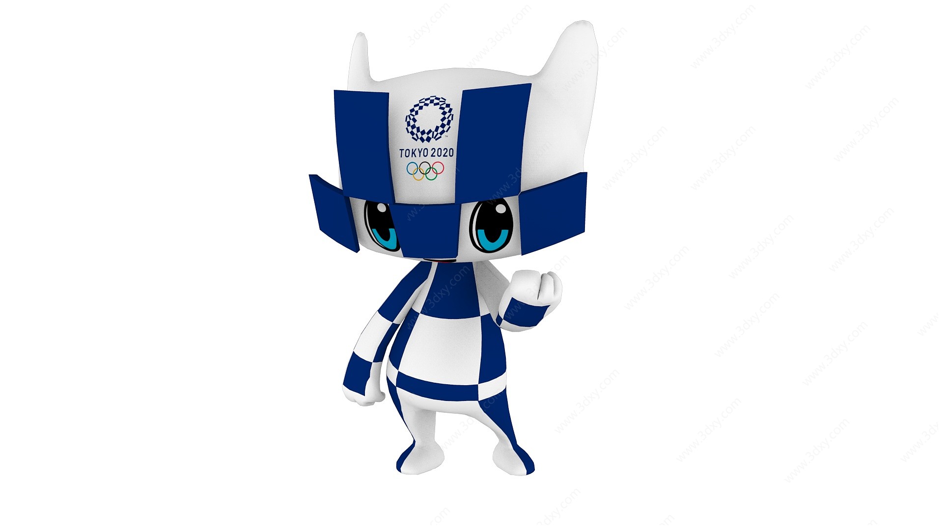 东京奥运吉祥物3D模型