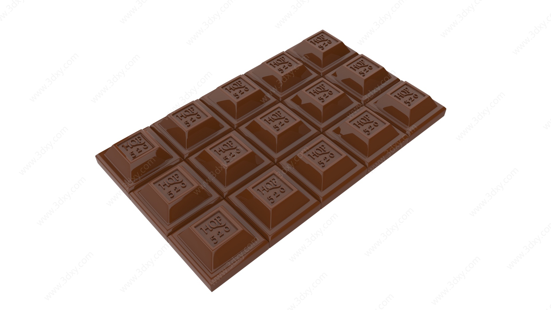 巧克力3D模型