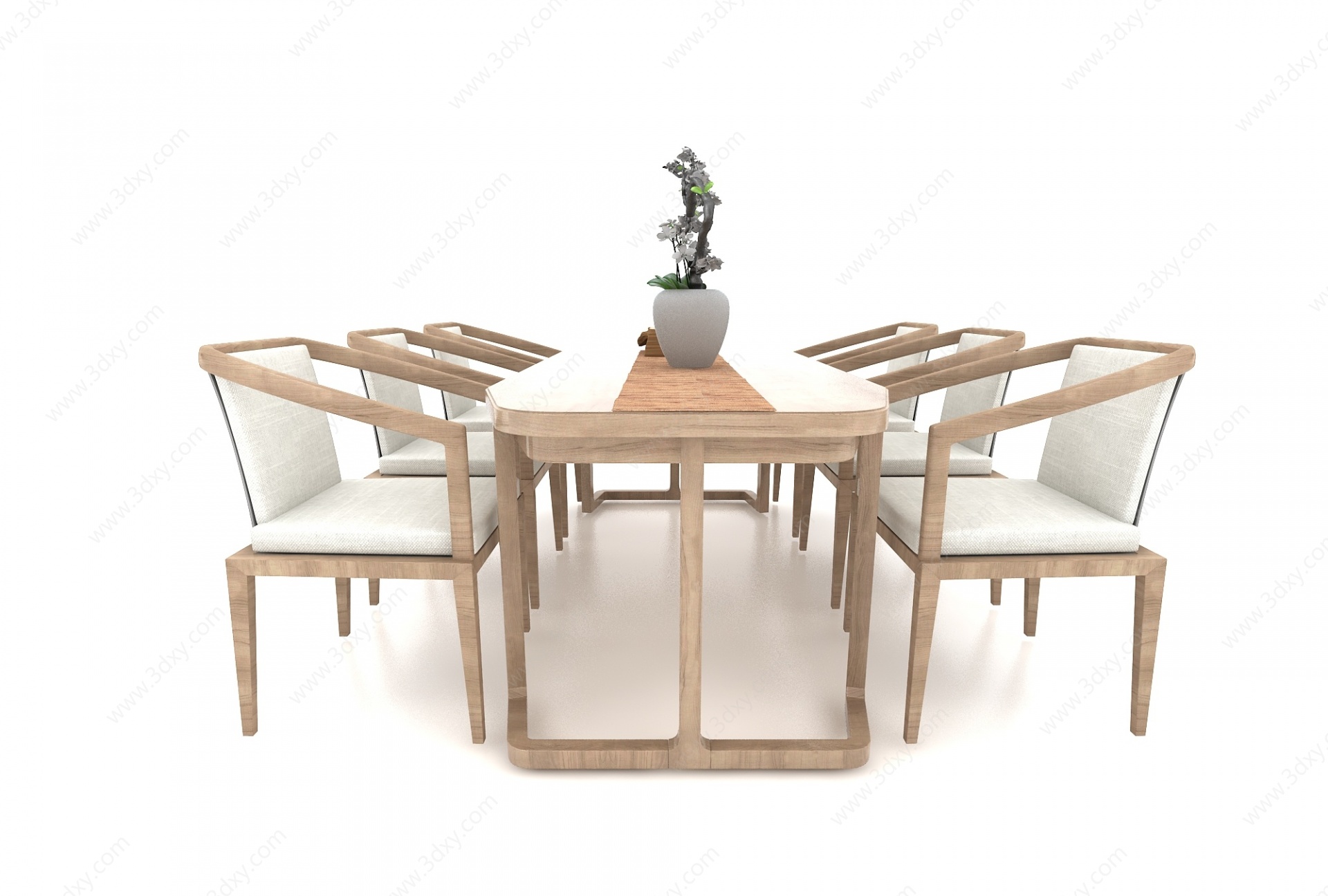 餐桌餐桌椅3D模型