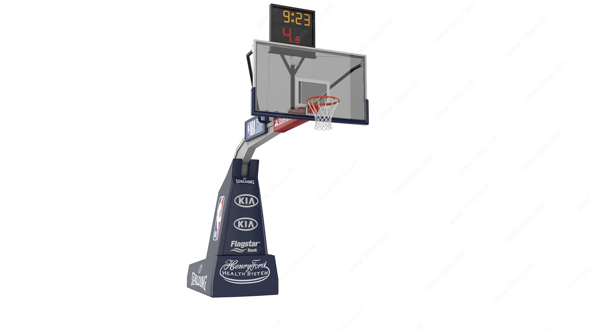 NBA篮球框3D模型