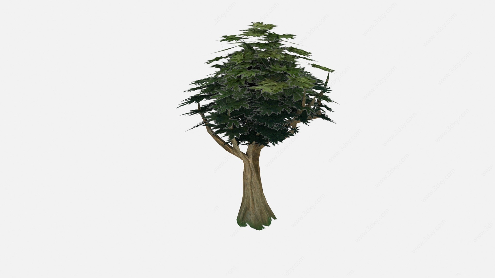 灌木绿树3D模型