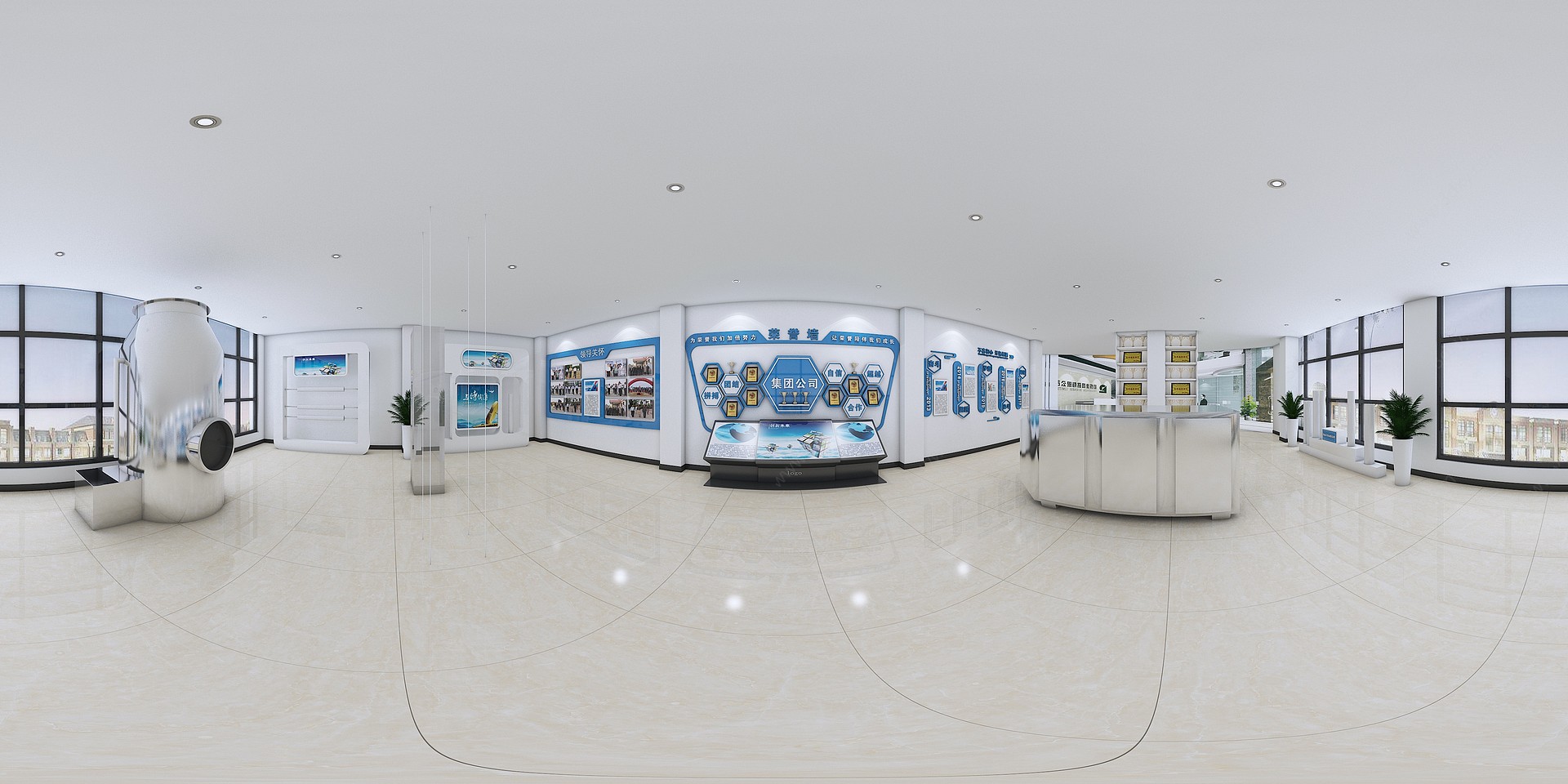 企业展厅3D模型