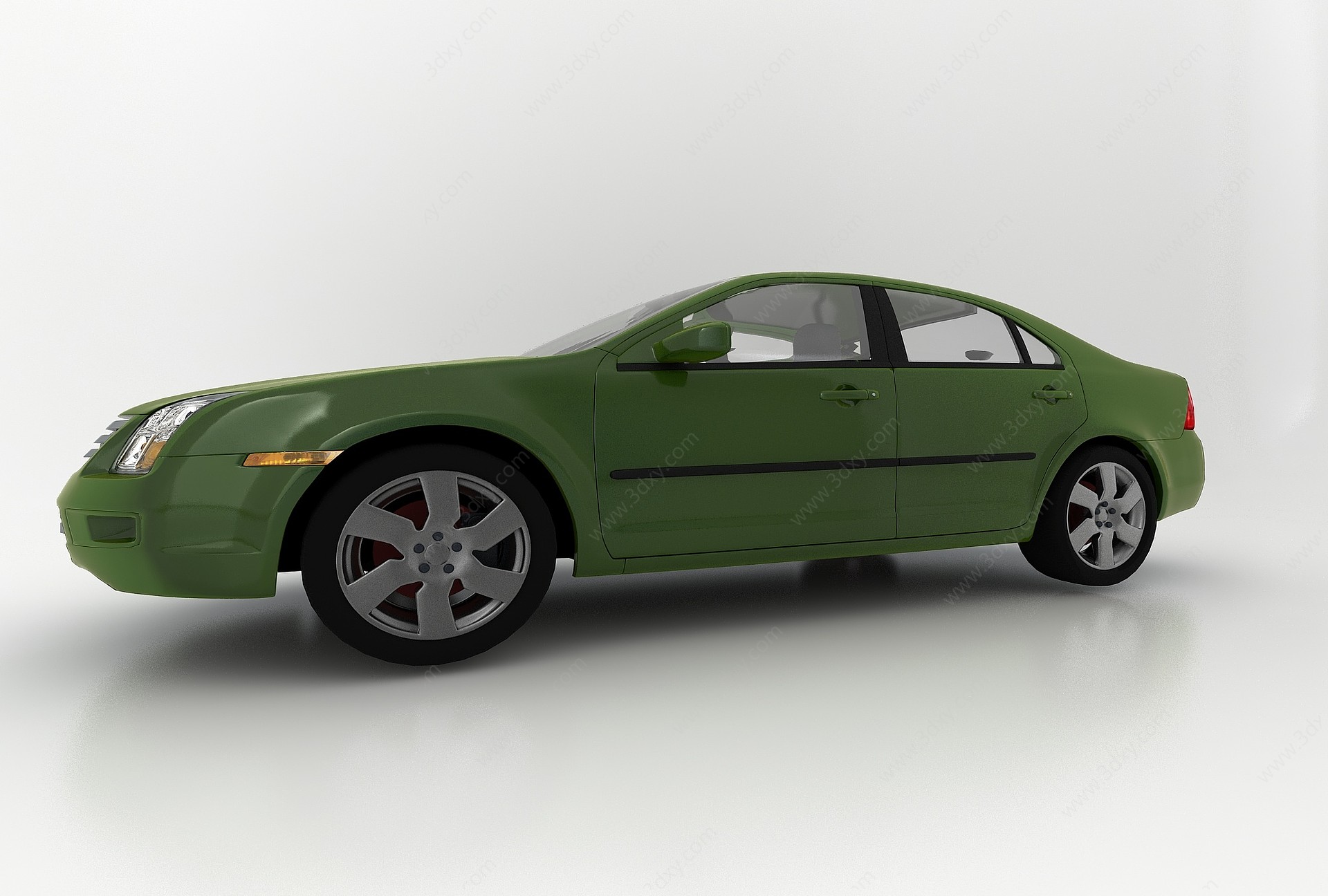 小汽车3D模型