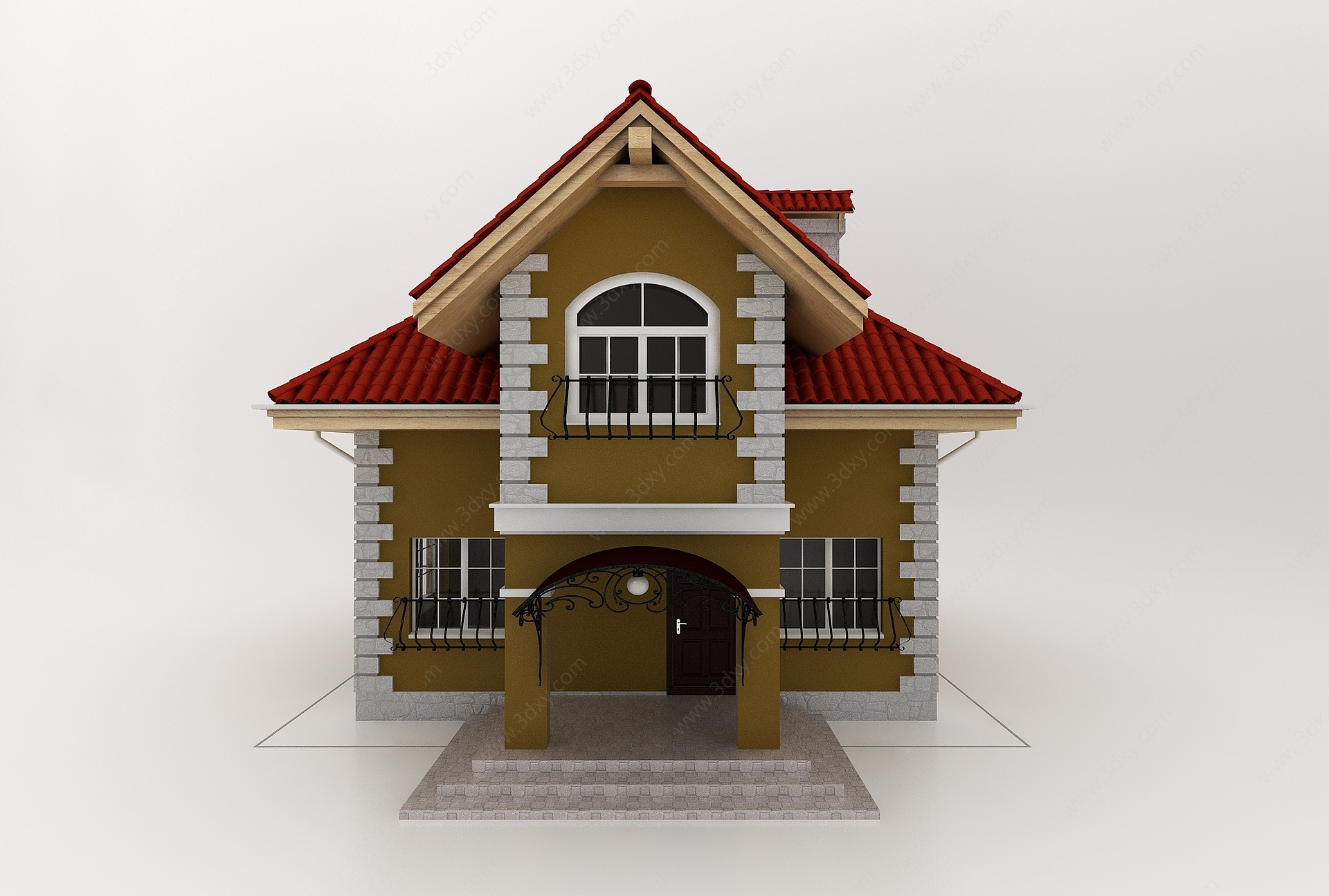 小房子3D模型