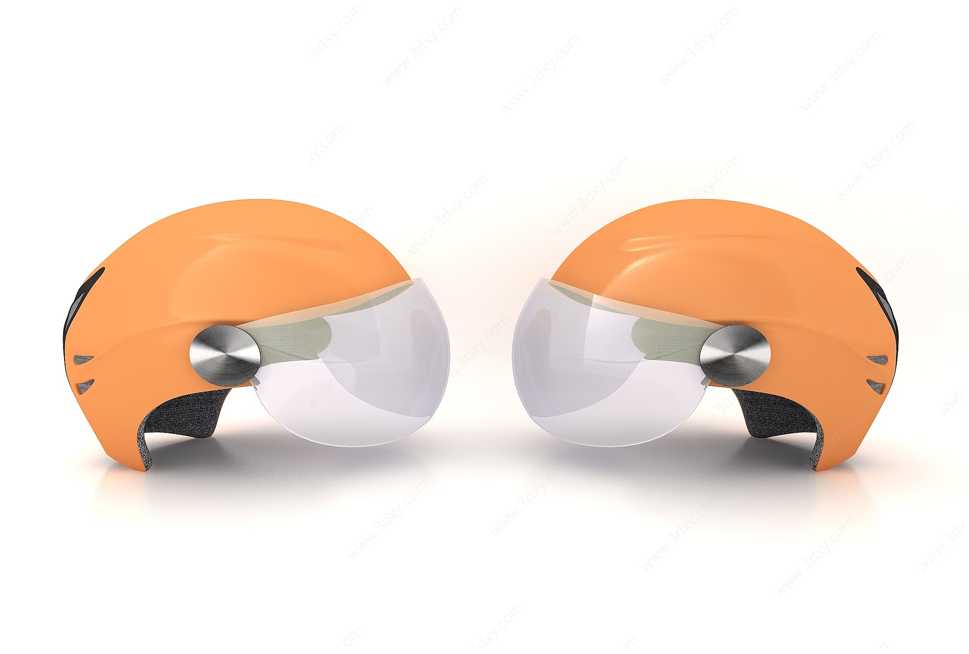 电动车头盔3D模型