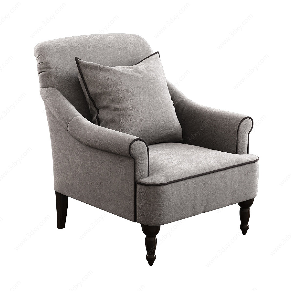 Estetica现代休闲椅3D模型