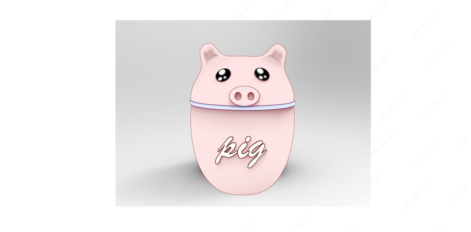 猪猪杯3D模型