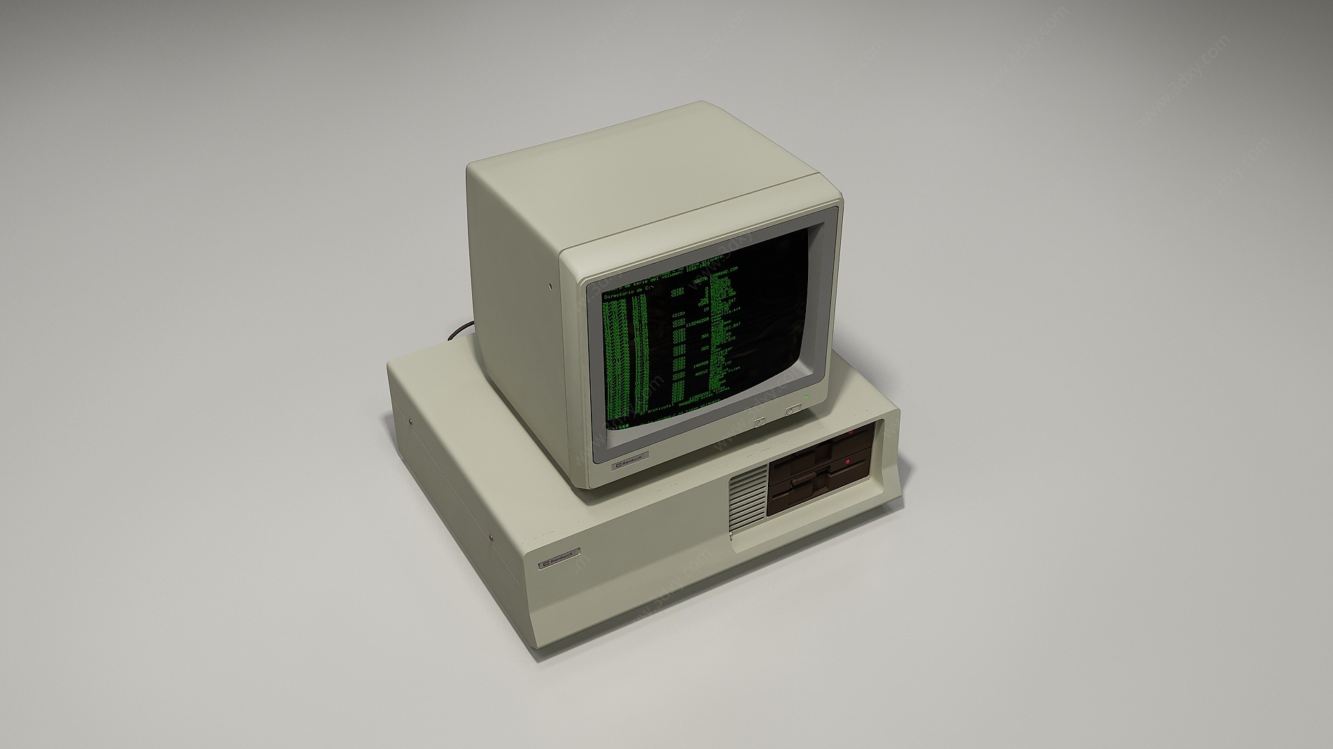 电脑3D模型