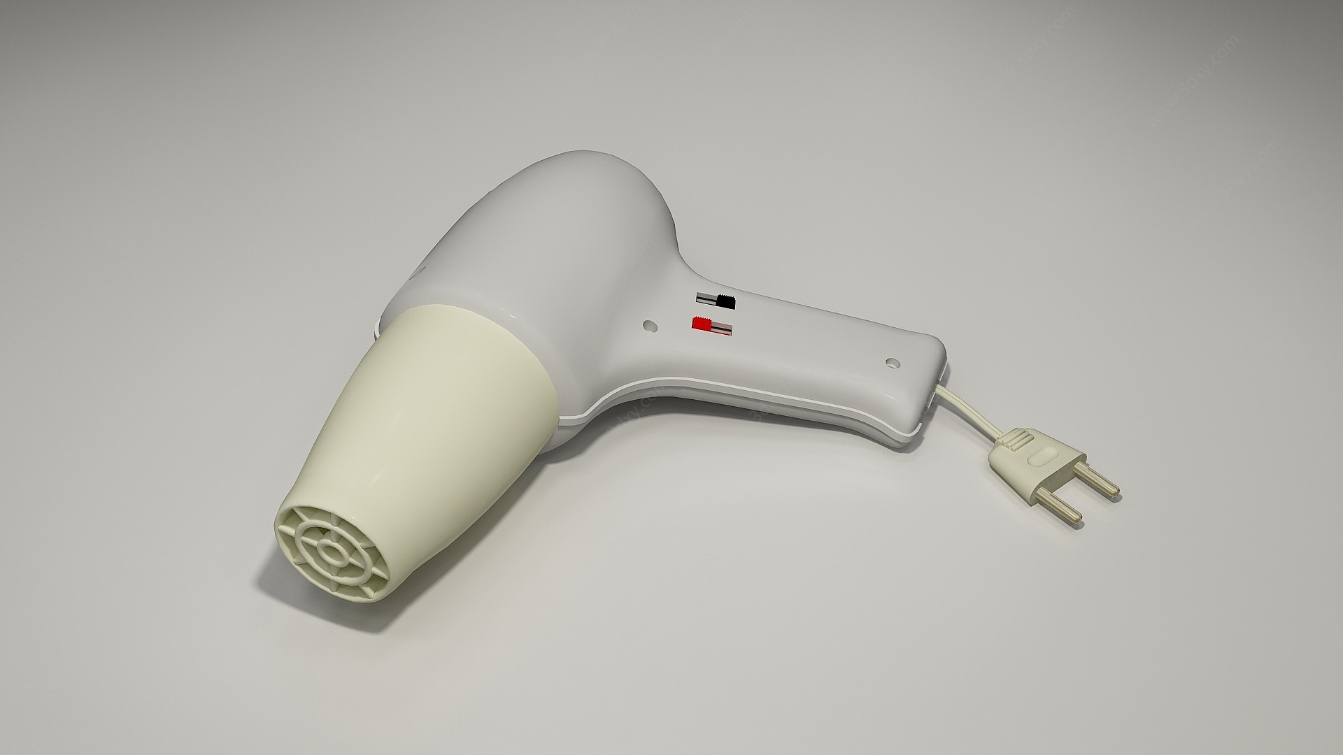 电吹风3D模型