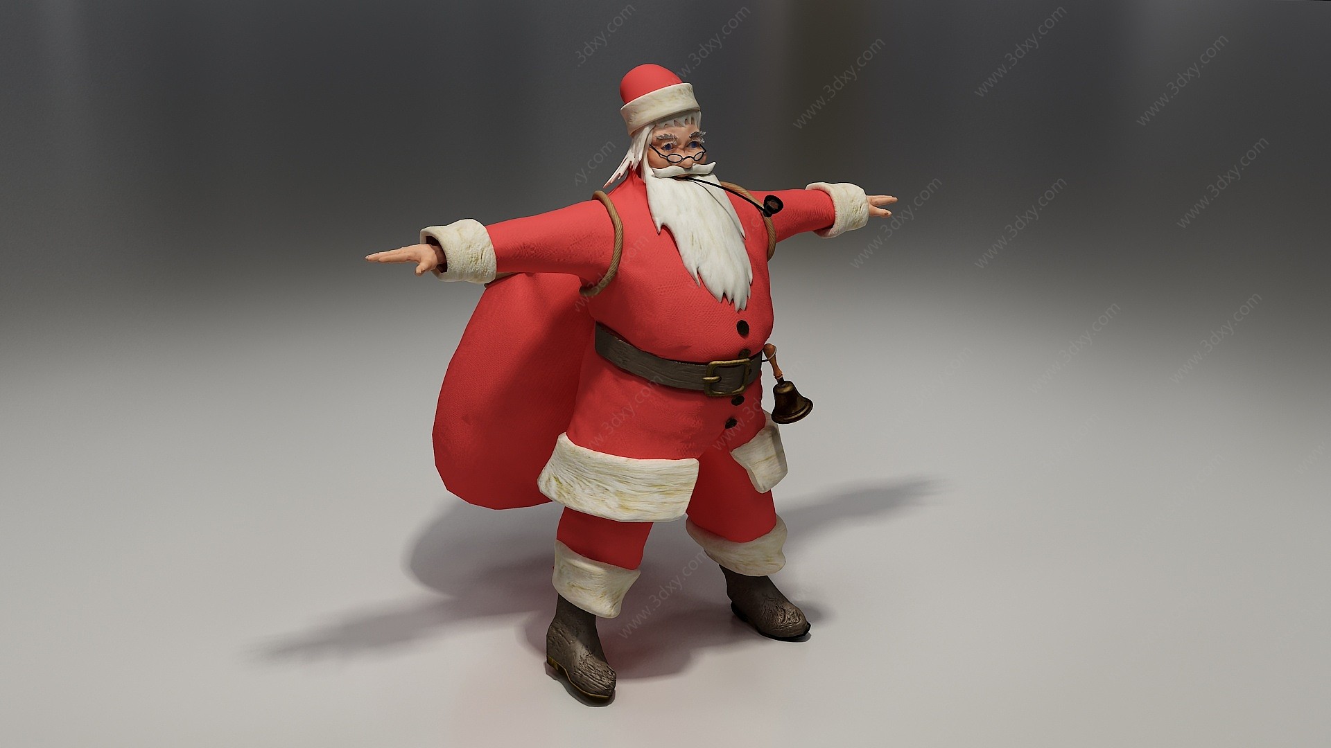 圣诞老人3D模型