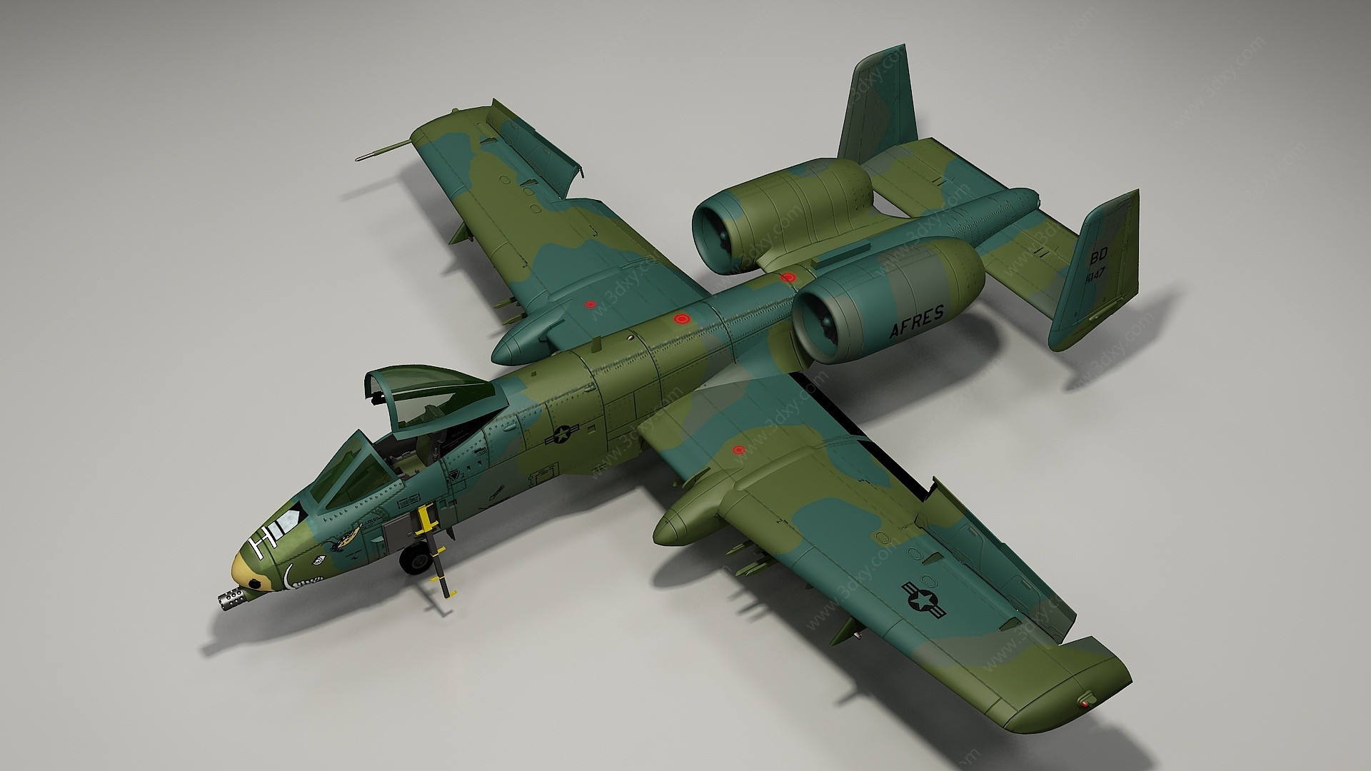 战斗机3D模型