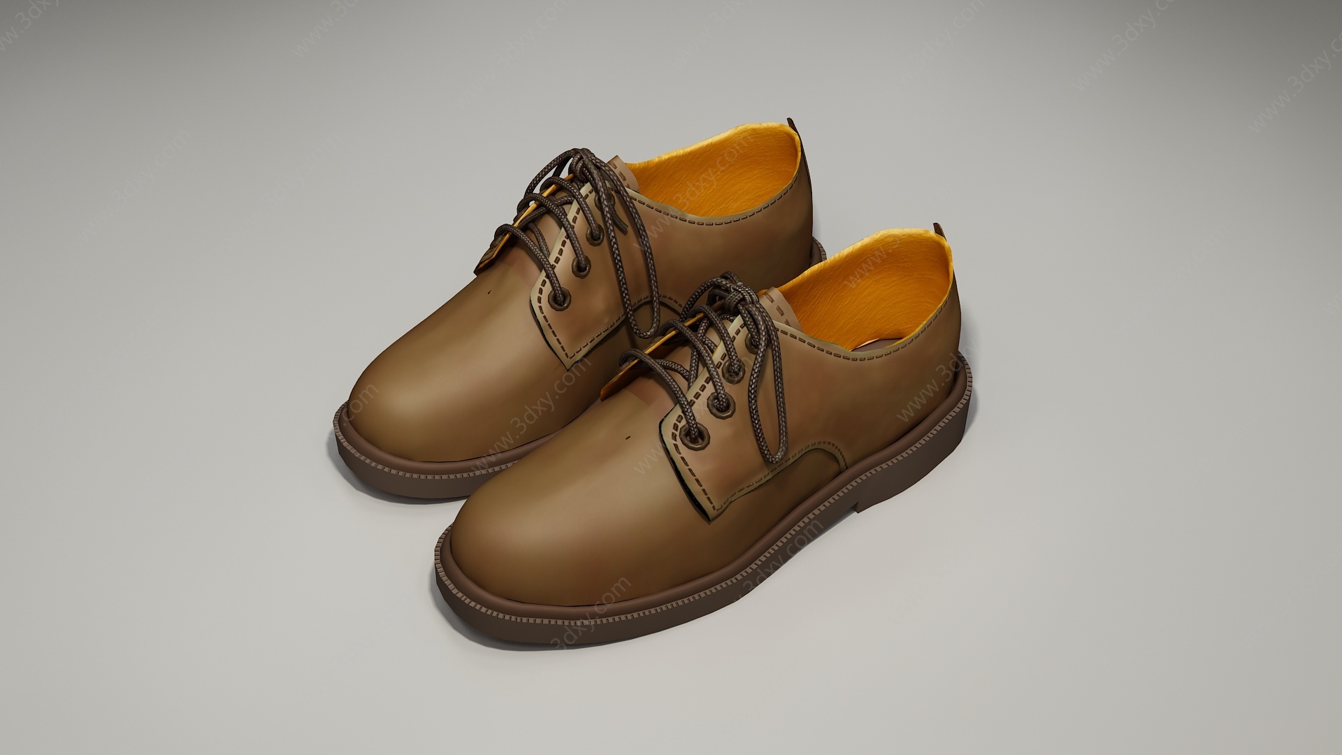 皮鞋3D模型
