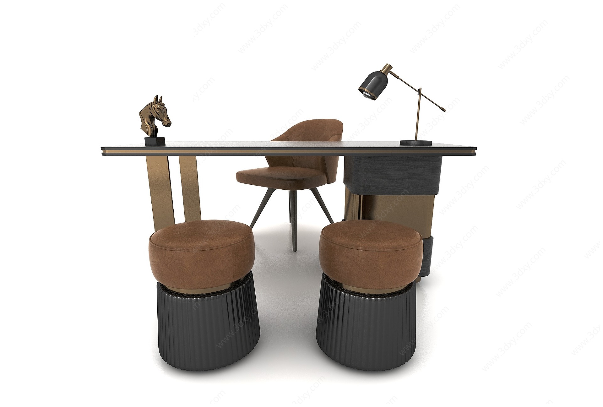 办公桌3D模型