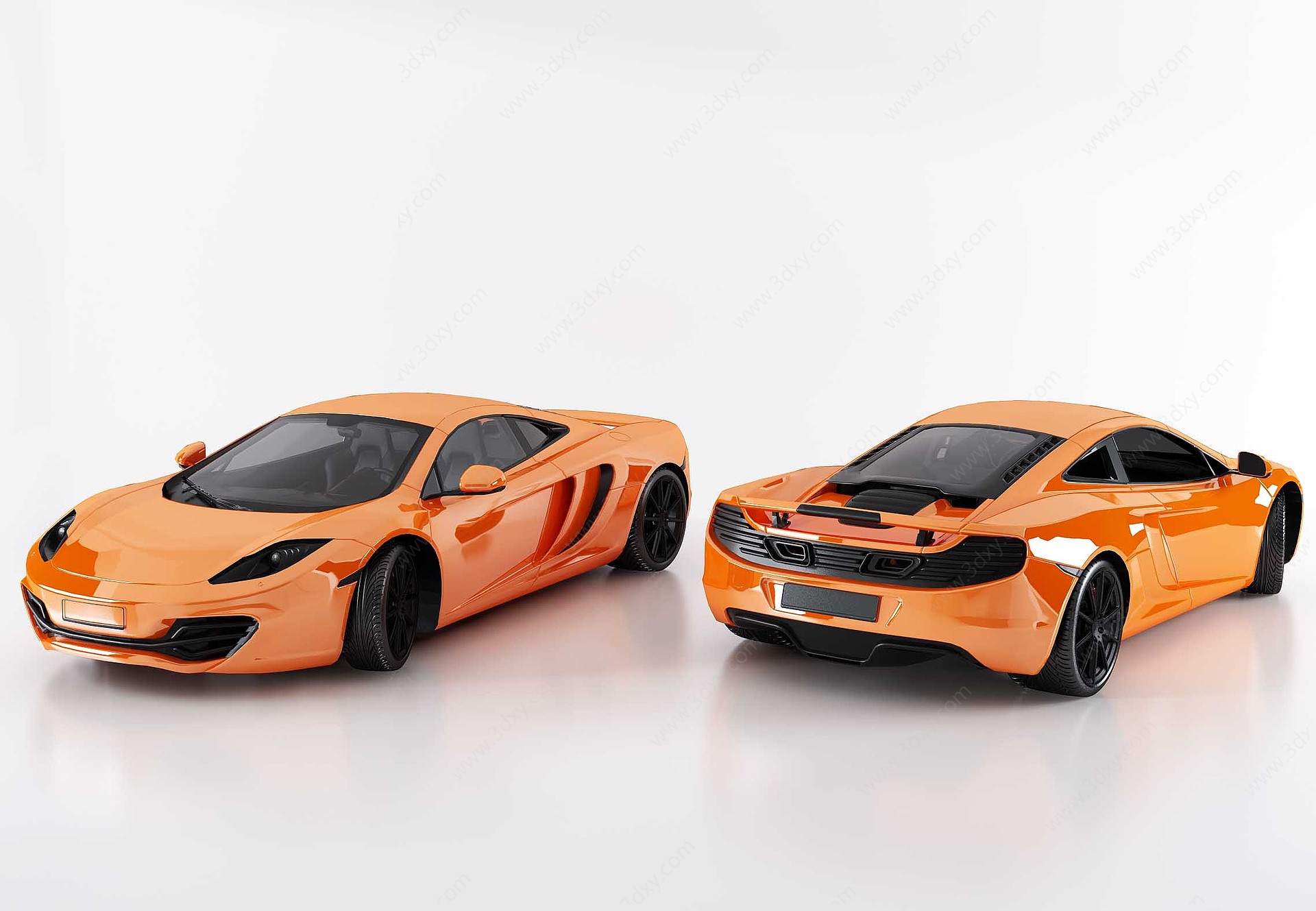 现代汽车轿车3D模型