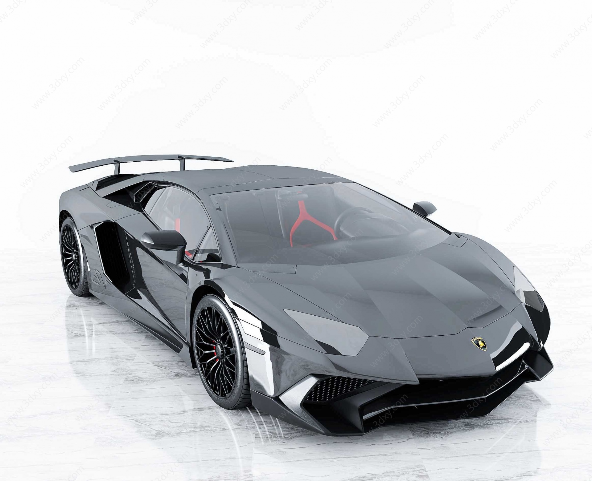 现代汽车跑车3D模型