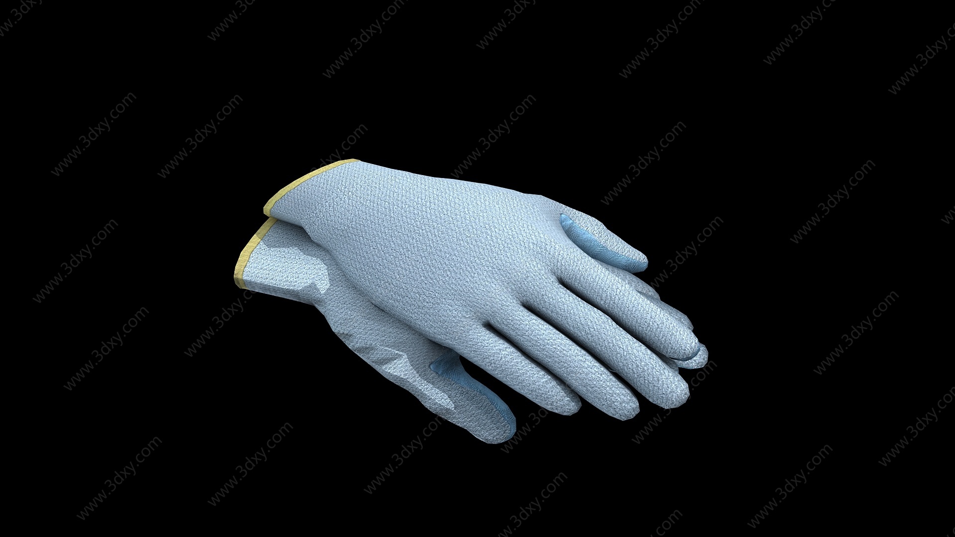 涂层手套3D模型