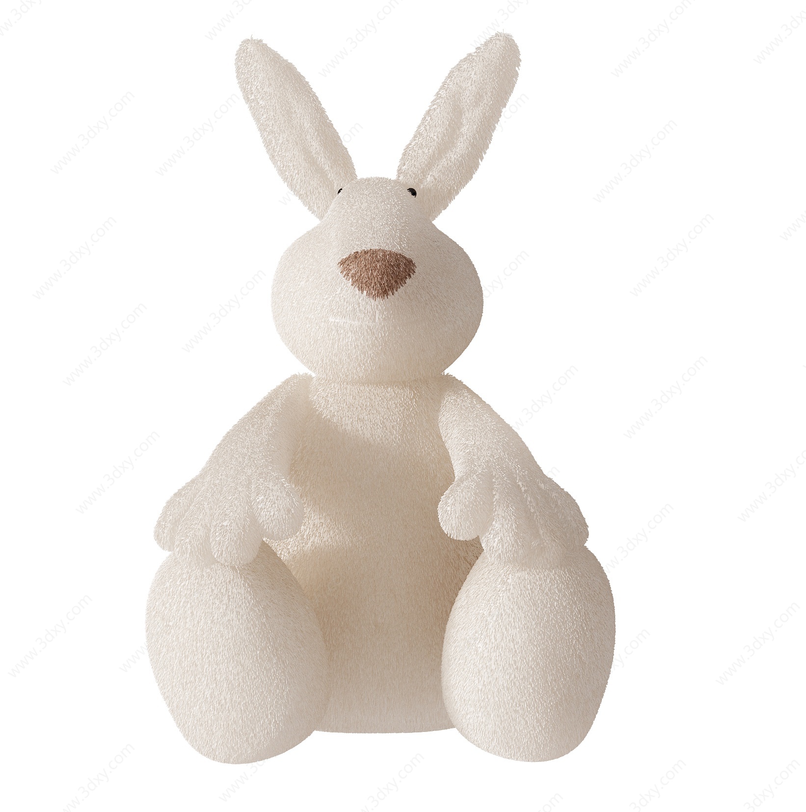 兔子玩偶3D模型