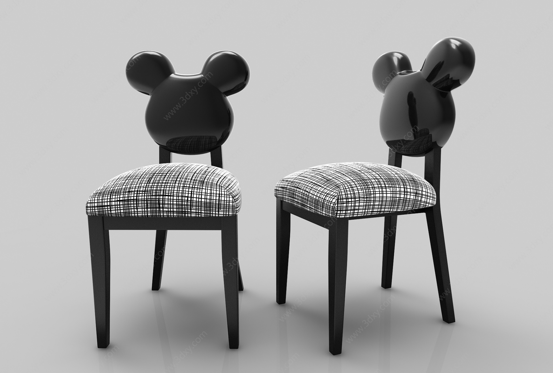 现代风格椅子3D模型