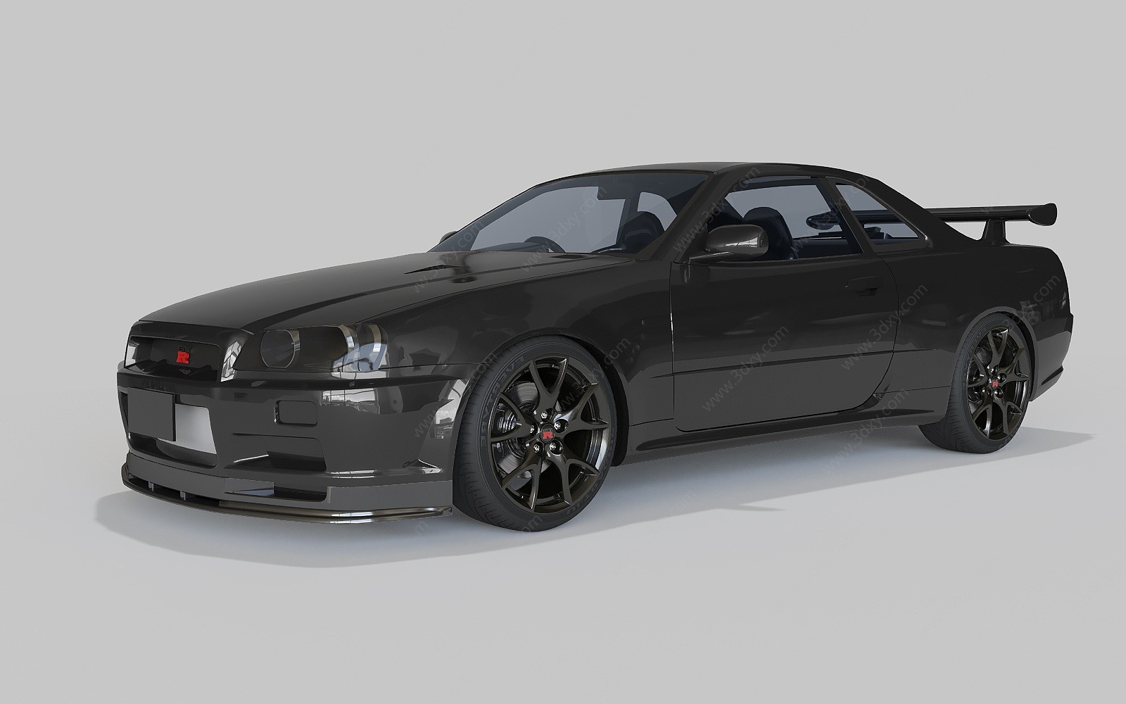 日产GTR汽车3D模型