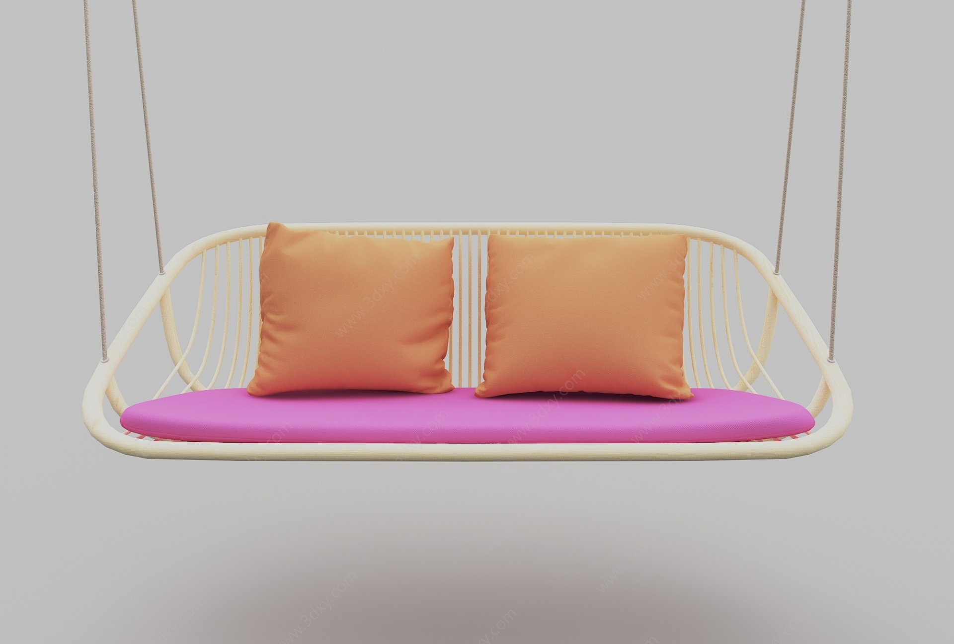 现代风格摇摇椅3D模型