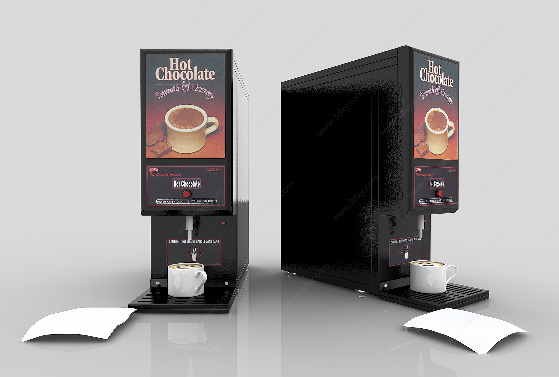 现代风格咖啡机3D模型