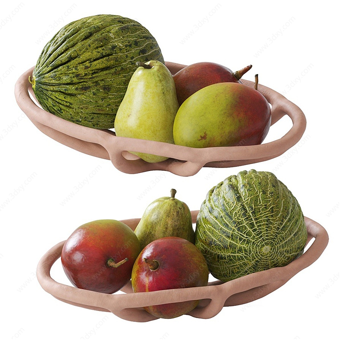 水果碗3D模型