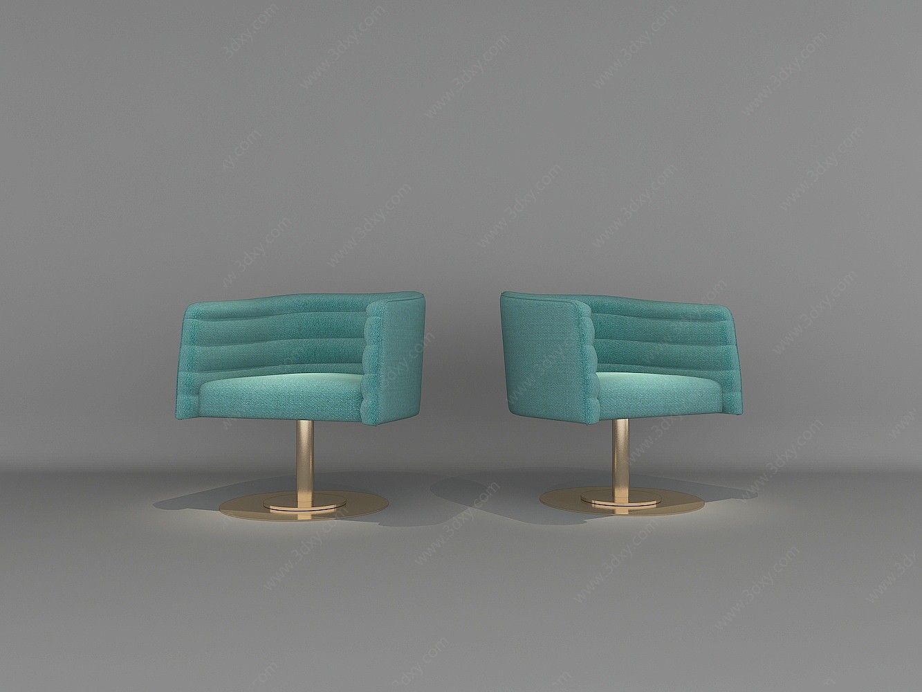 现代休闲椅子吧椅3D模型
