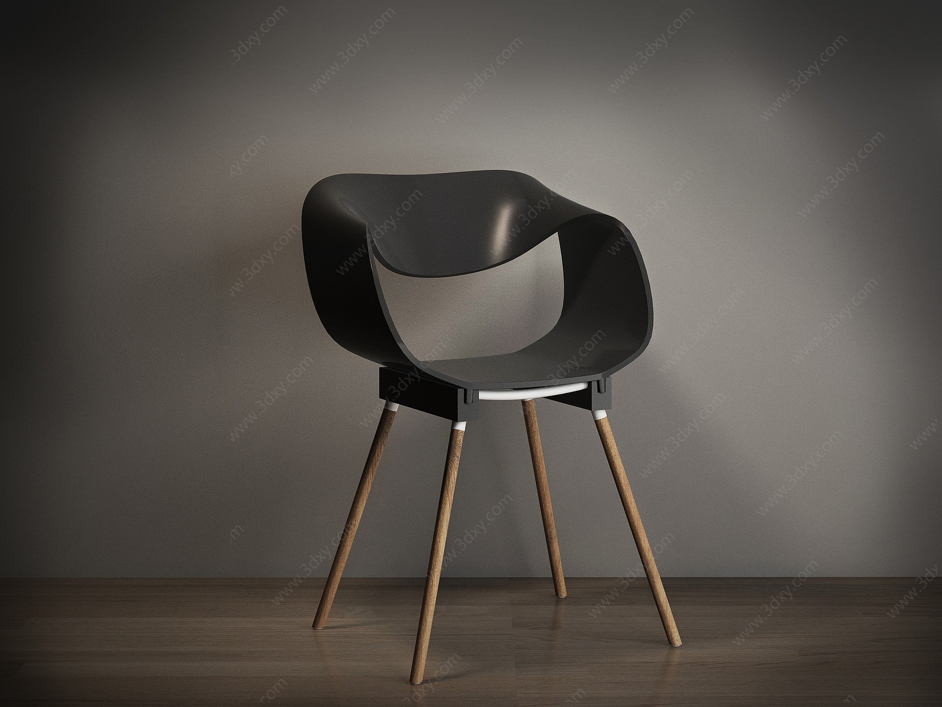 北欧时尚椅子3D模型