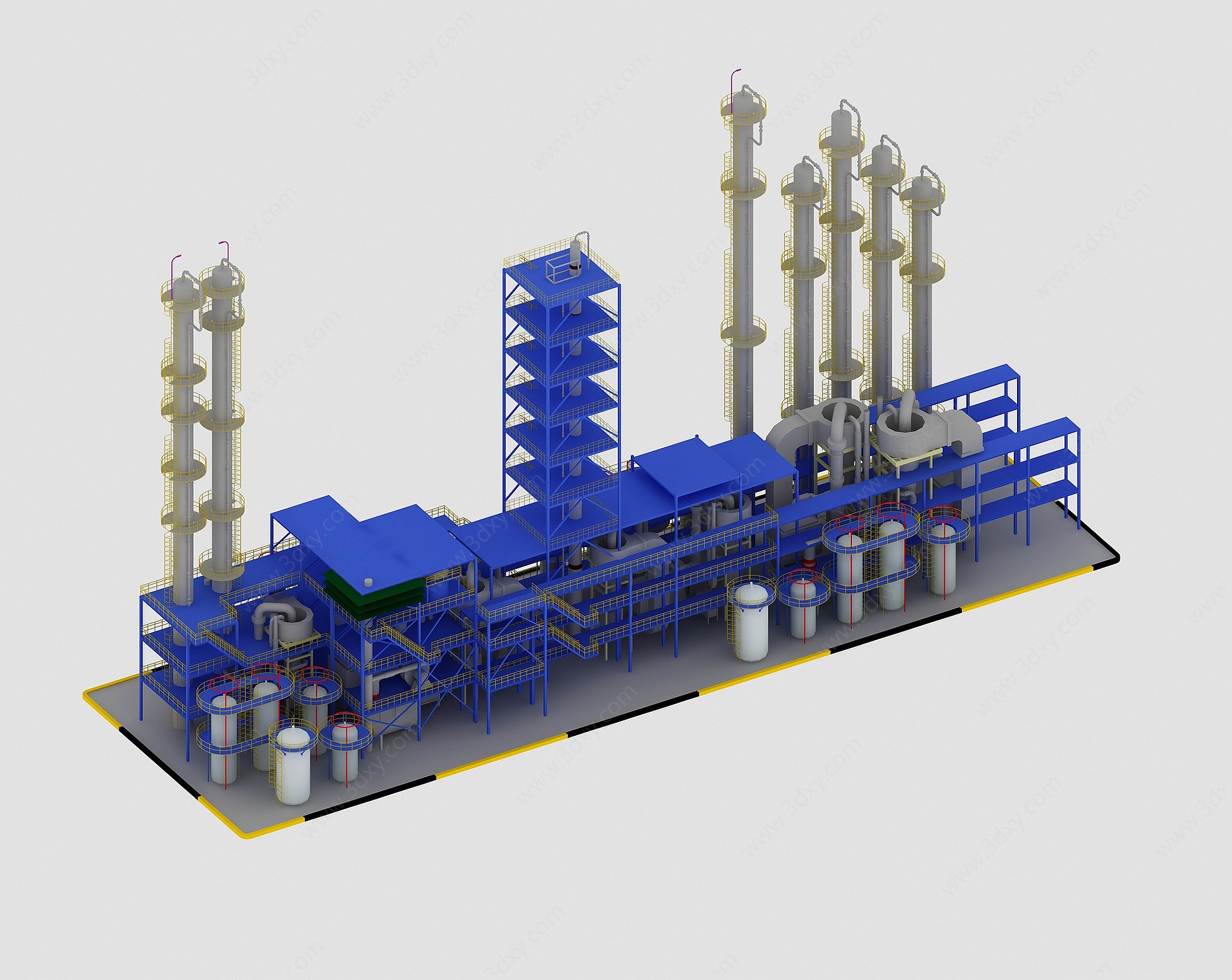 工业设备3D模型