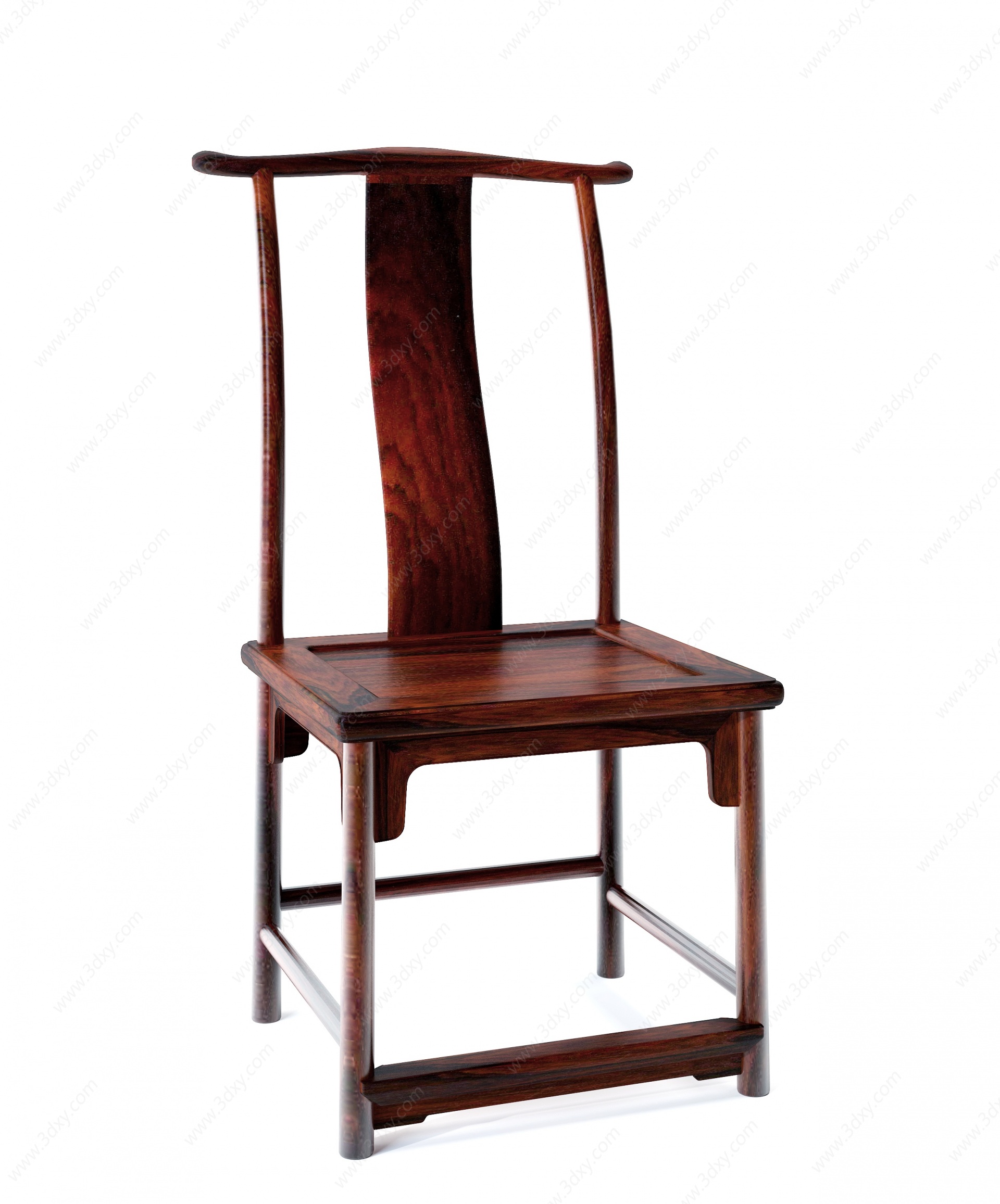 中式古典红木家具3D模型