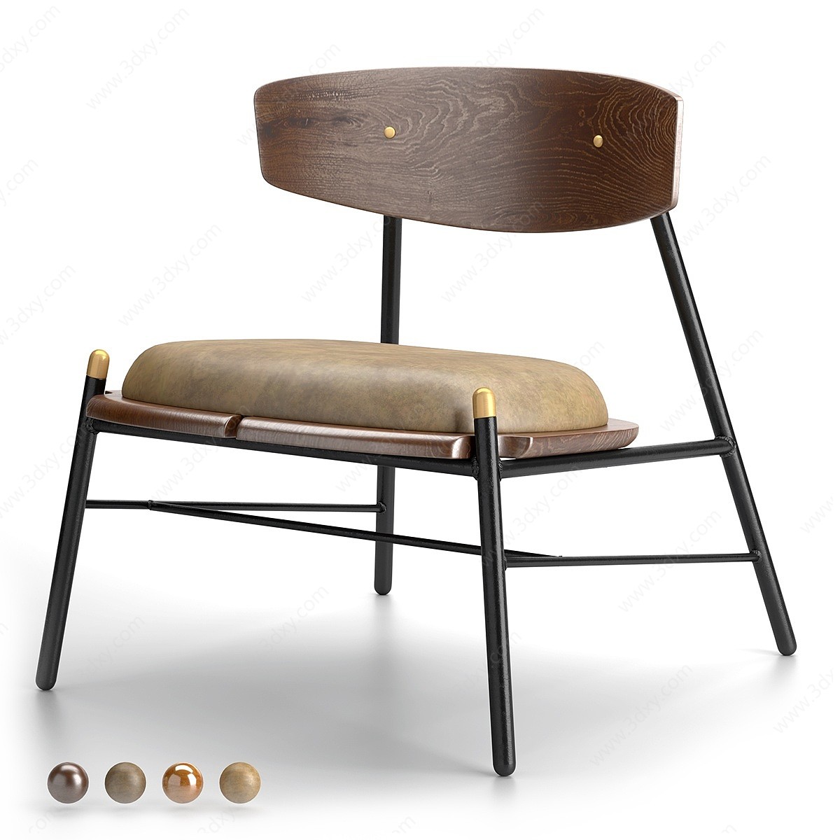 椅子餐椅休闲椅3D模型