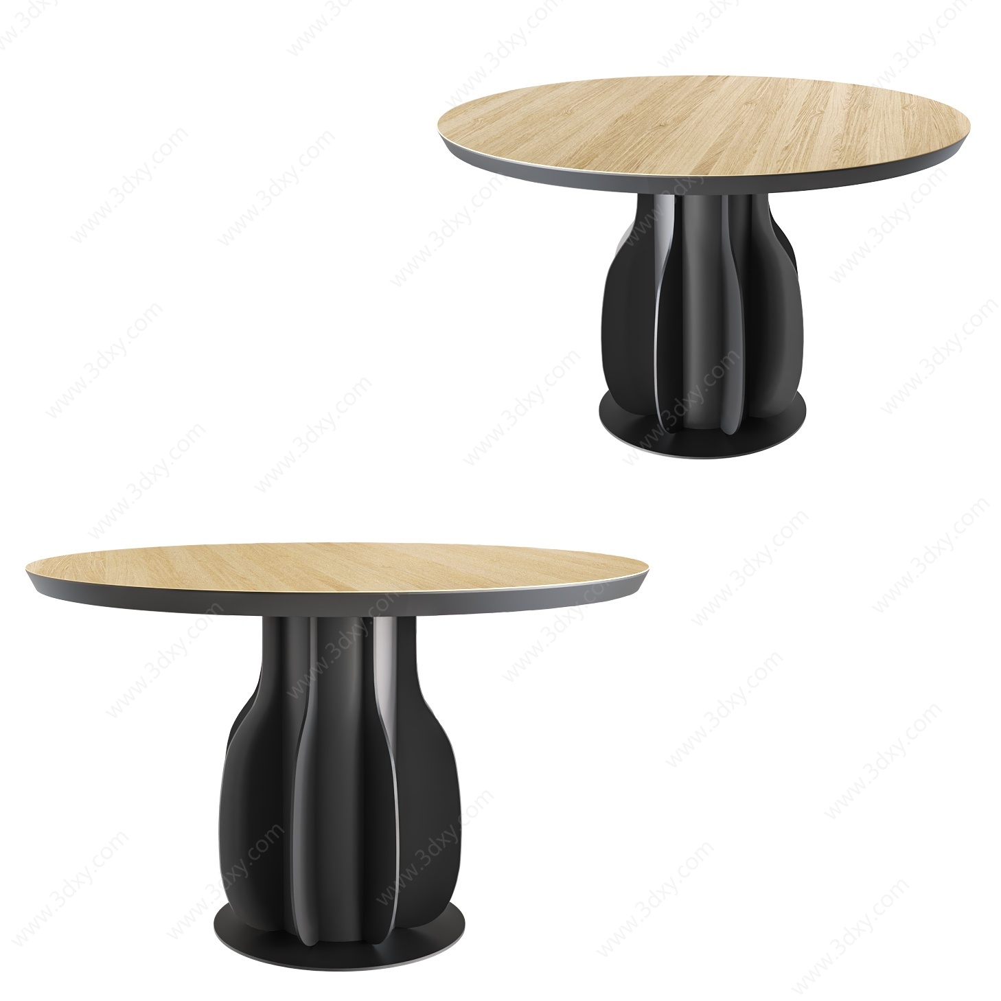 餐桌小圆桌3D模型