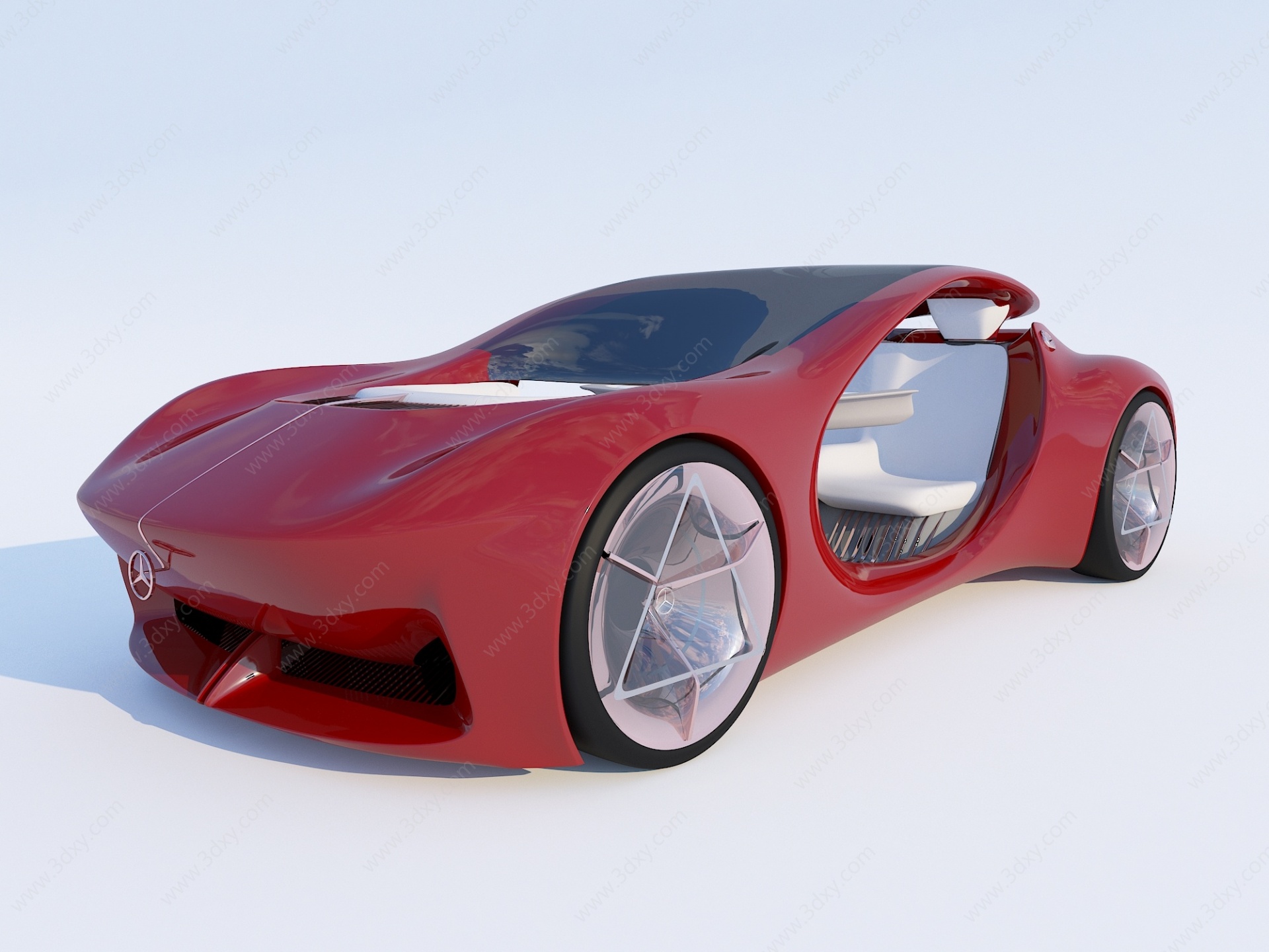 现代科技汽车3D模型